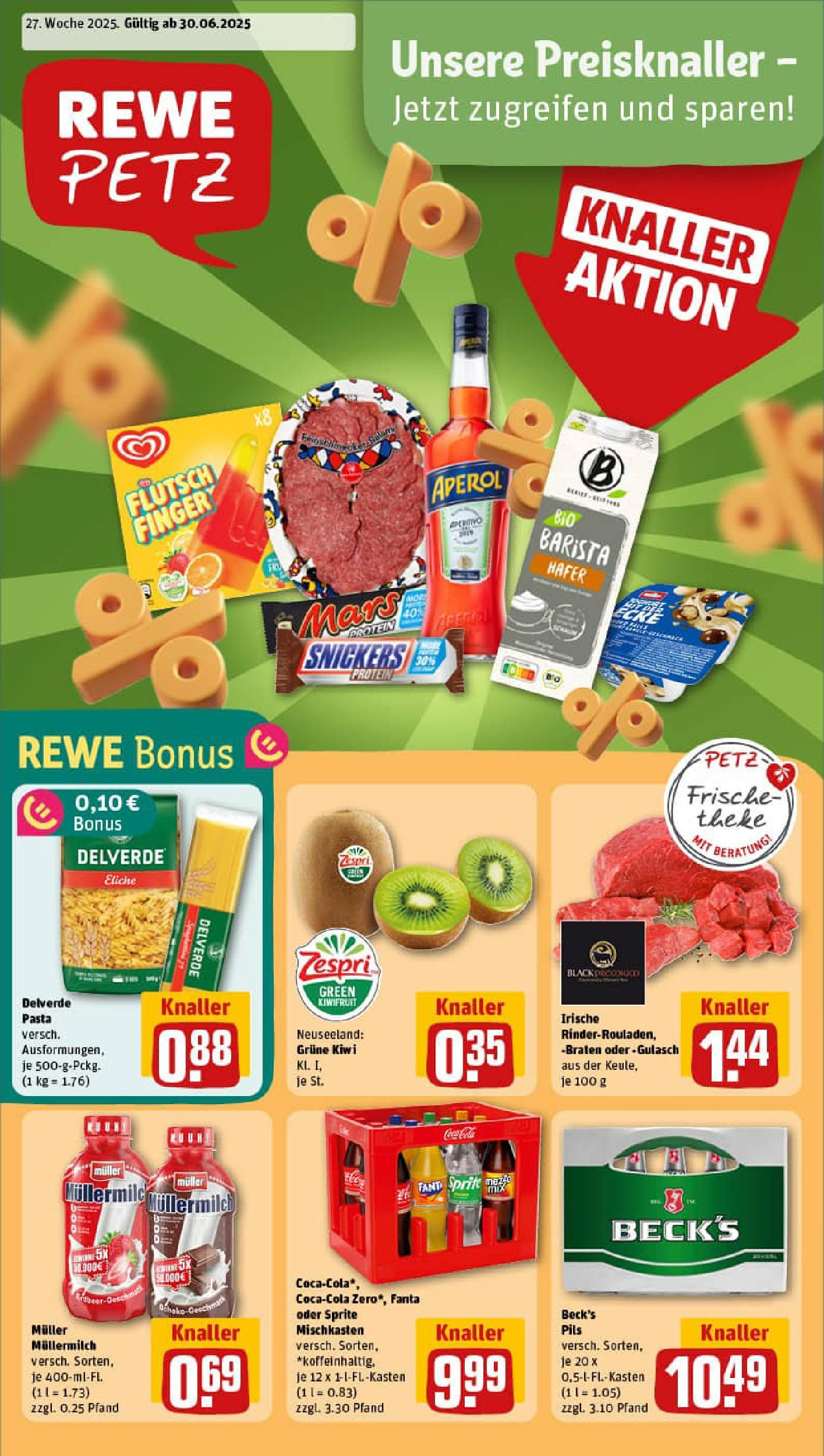 REWE Prospekt ab 29.06.2025 nächste Woche - Prospekt Pulsnitz Vorschau von dem Prospekt des Geschäftes Rewe, gültig ab dem 29.06.2025