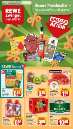 Vorschau von dem Prospekt des Geschäftes Rewe, gültig ab dem 29.06.2025