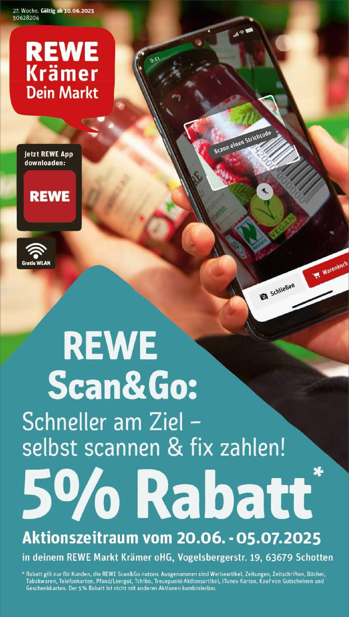 REWE Prospekt ab 29.06.2025 zum Blättern » Angebote | Seite: 1