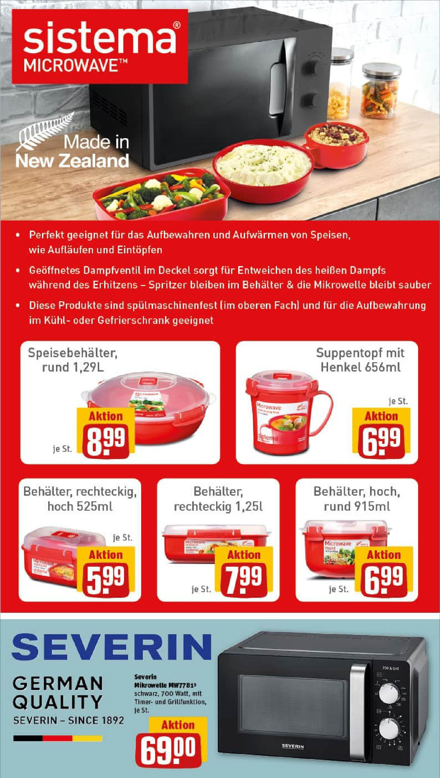 REWE Prospekt ab 29.06.2025 zum Blättern » Angebote | Seite: 34 | Produkte: Gefrierschrank, Mikrowelle