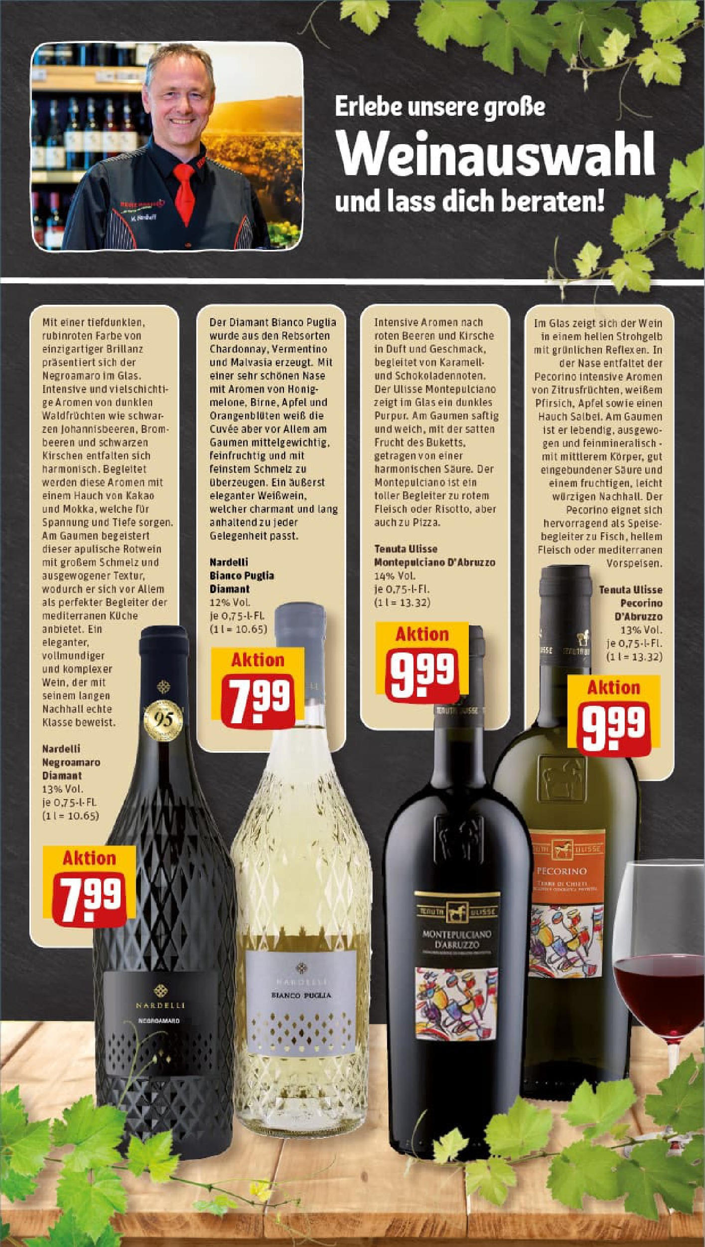 REWE Prospekt ab 29.06.2025 zum Blättern » Angebote | Seite: 34 | Produkte: Weißwein, Rotwein, Kirschen, Wein