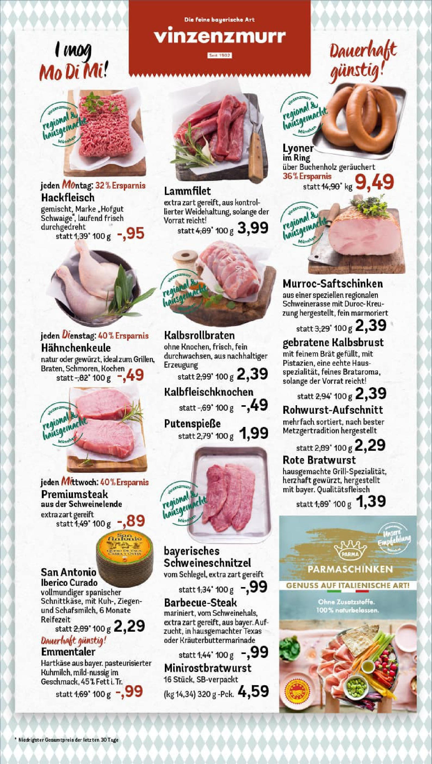 REWE Prospekt ab 29.06.2025 zum Blättern » Angebote | Seite: 10 | Produkte: Bratwurst, Hackfleisch