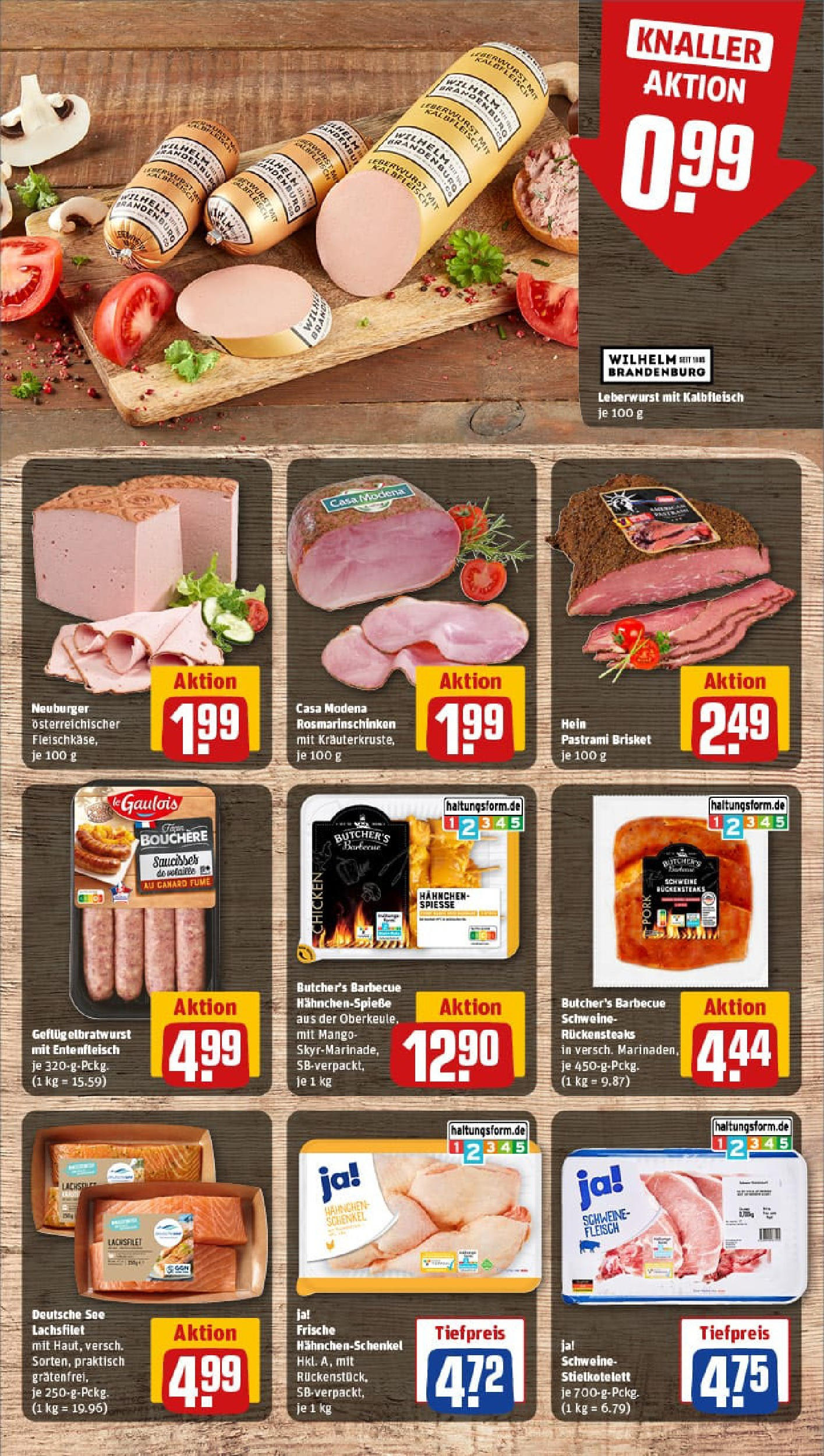 REWE Prospekt ab 29.06.2025 zum Blättern » Angebote | Seite: 10 | Produkte: Hahnchenschenkel, Mango, Steak, Fleisch
