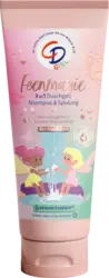 CD Kinder Duschgel, Shampoo & Spülung 3in1 Mädchen, Feenmagie