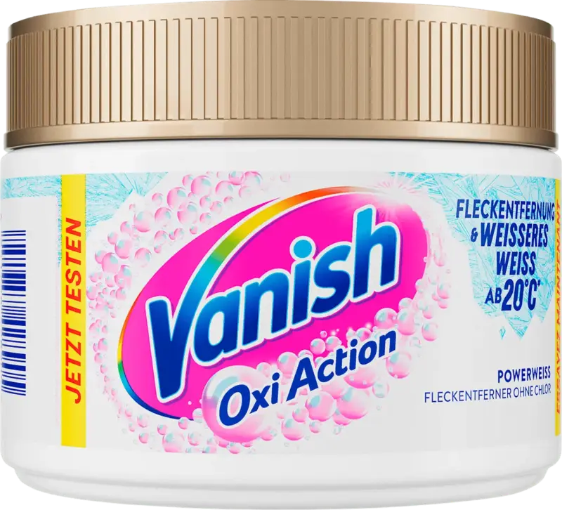 Vanish Oxi Action Fleckenentferner Pulver Oxi Action Weiss