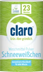 claro Vollwaschmittel Pulver Schneeweißchen