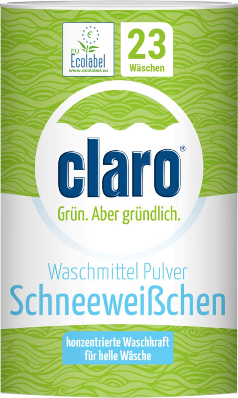 claro Vollwaschmittel Pulver Schneeweißchen