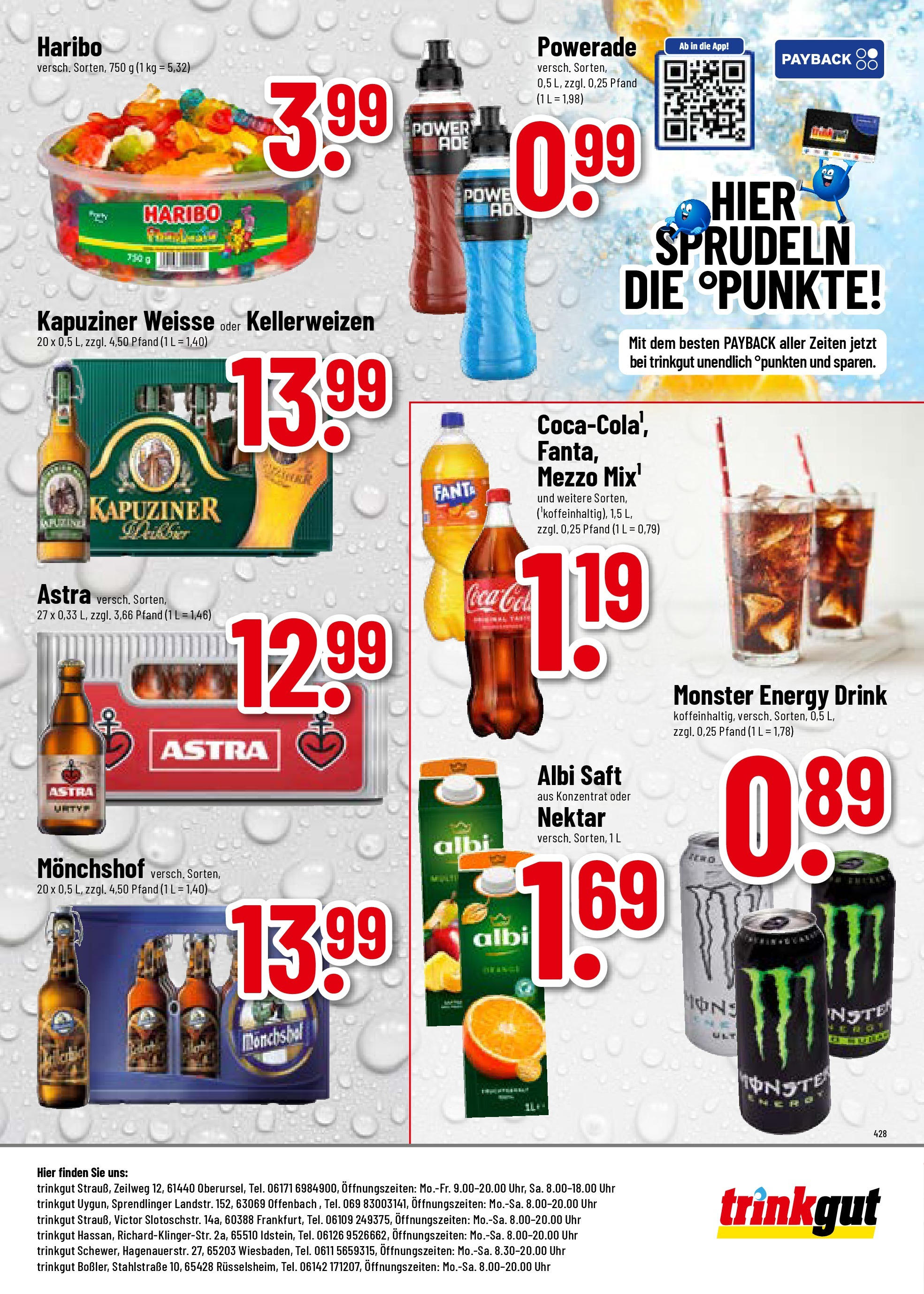 Trinkgut prospekt Idstein	 (ab 29.06.2025) » Angebote online | Seite: 8 | Produkte: Fanta, Haribo, Astra, Powerade