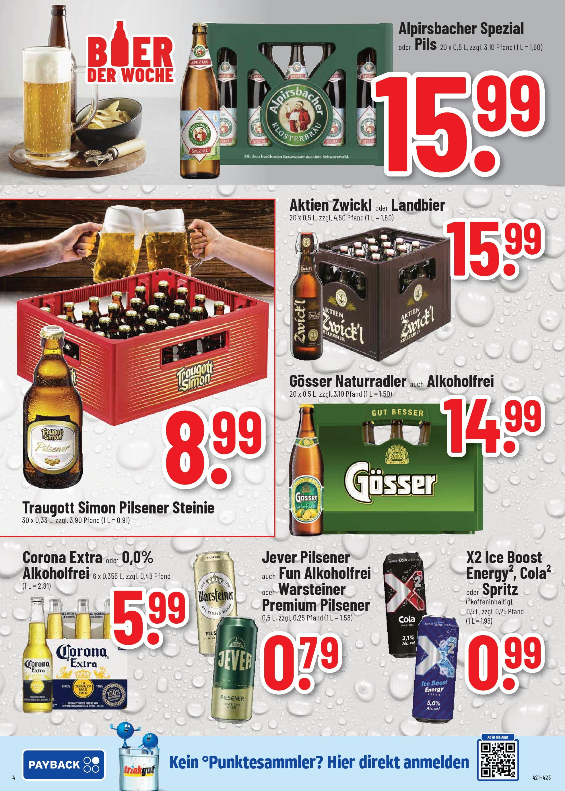 Trinkgut prospekt Wittlich	 (ab 29.06.2025) » Angebote online | Seite: 4 | Produkte: Cola, Pils, Warsteiner, Jever