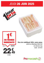 Promocash 1 jour prix produit - au 26.06.2025