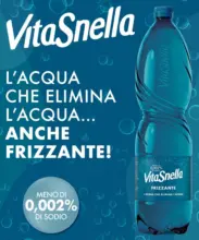 L'acqua che elimina l'acqua... anche frizzante!