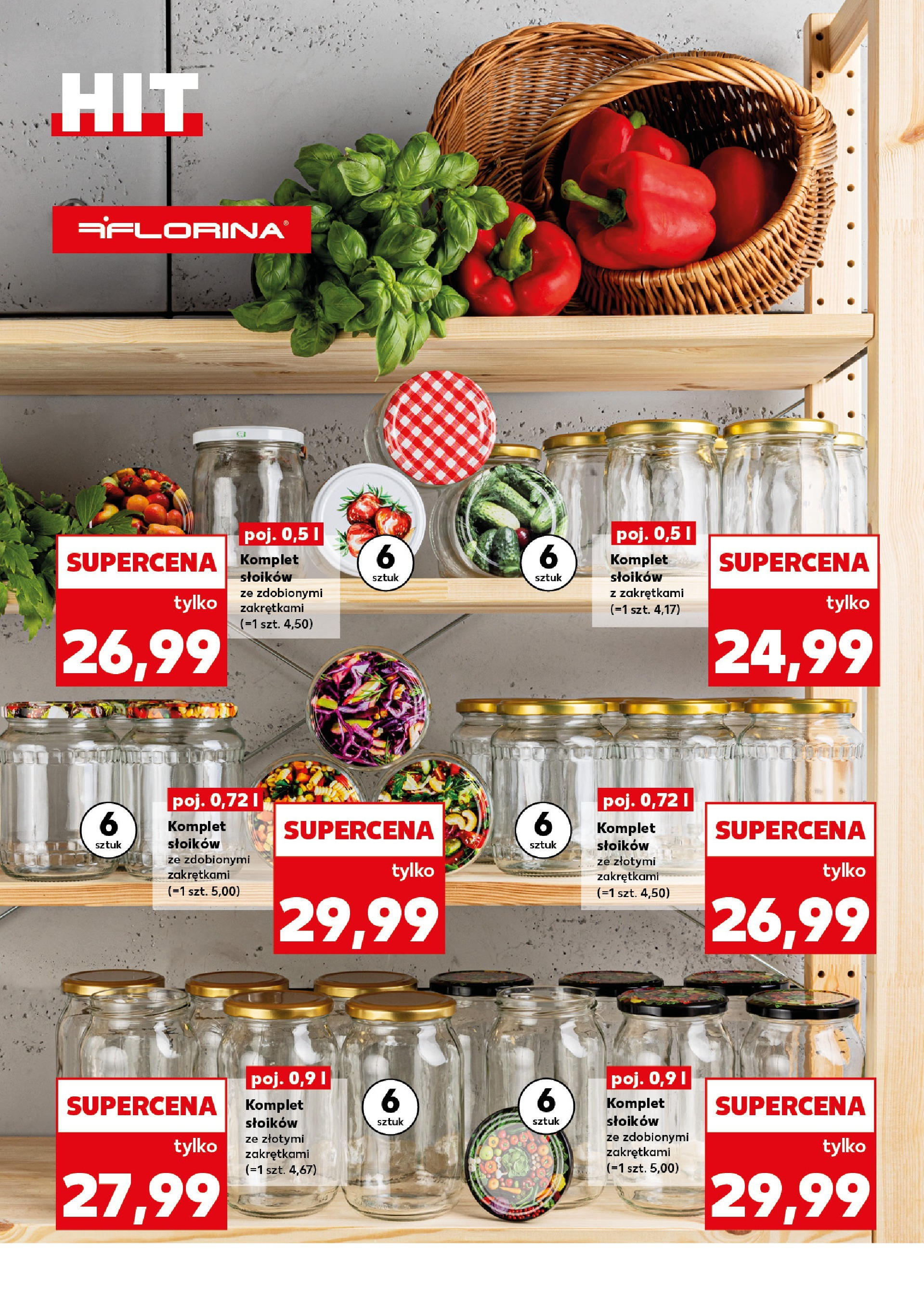 Kaufland gazetka - Przetwory od 30.06.2025 - od jutra PDF | Strona: 4