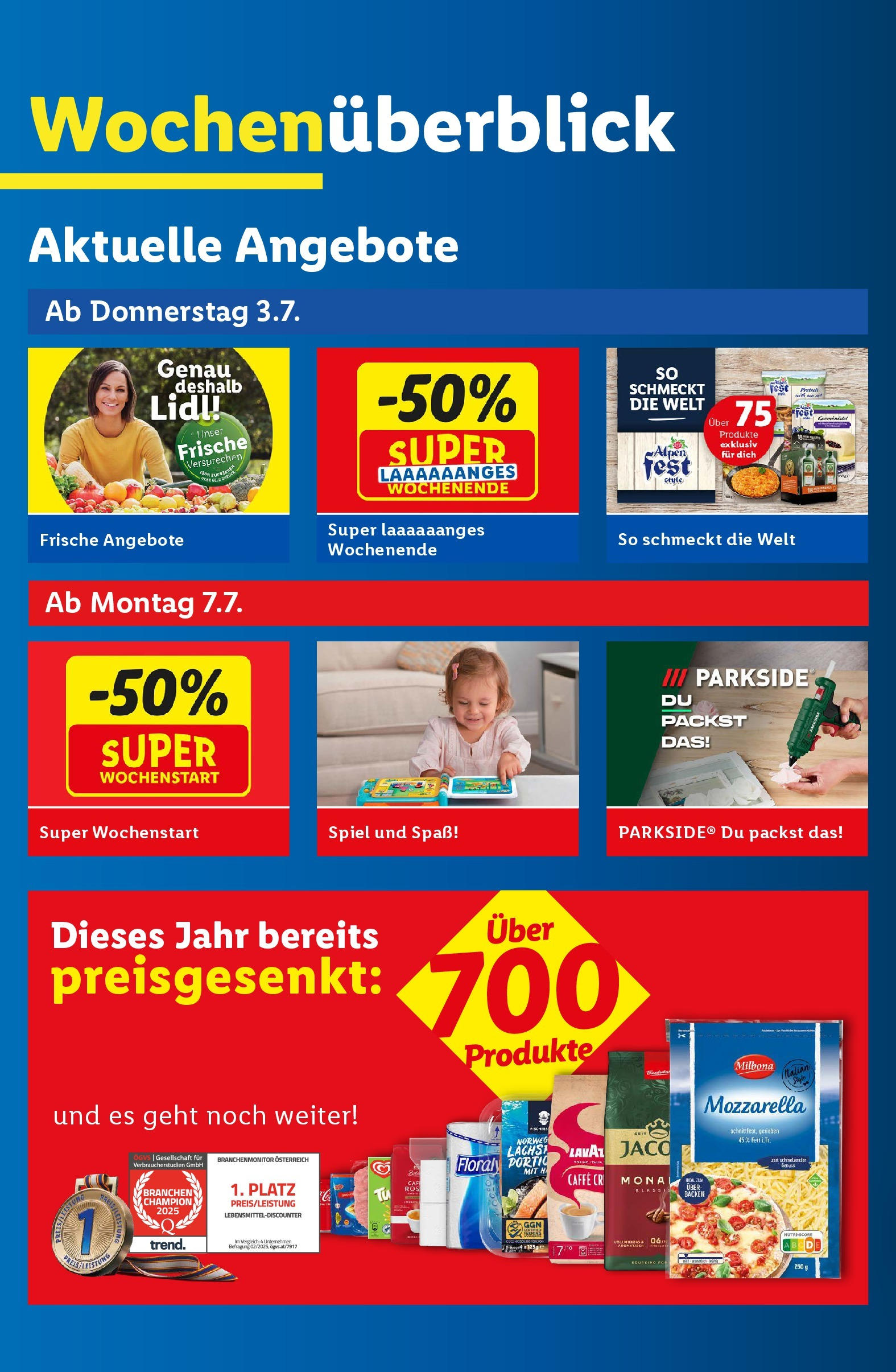 Lidl Flugblatt - Salzburg, Dornbirn, Jenbach ab 02.07.2025 - Angebote ab donnerstag | Seite: 2 | Produkte: Spiel