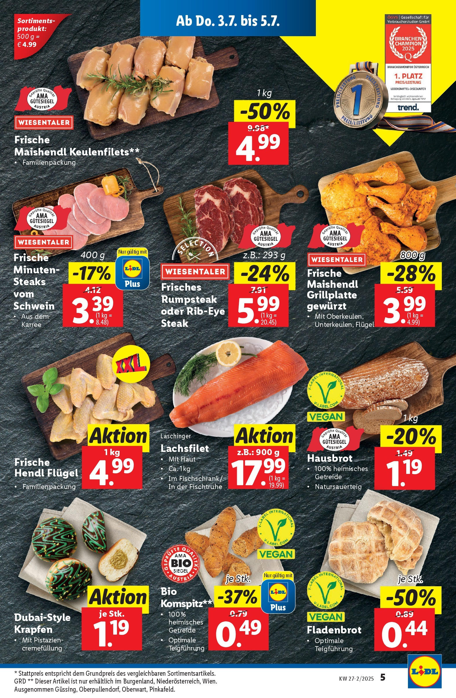 Lidl Flugblatt - Wien ab 02.07.2025 - Angebote ab donnerstag | Seite: 7 | Produkte: Getreide