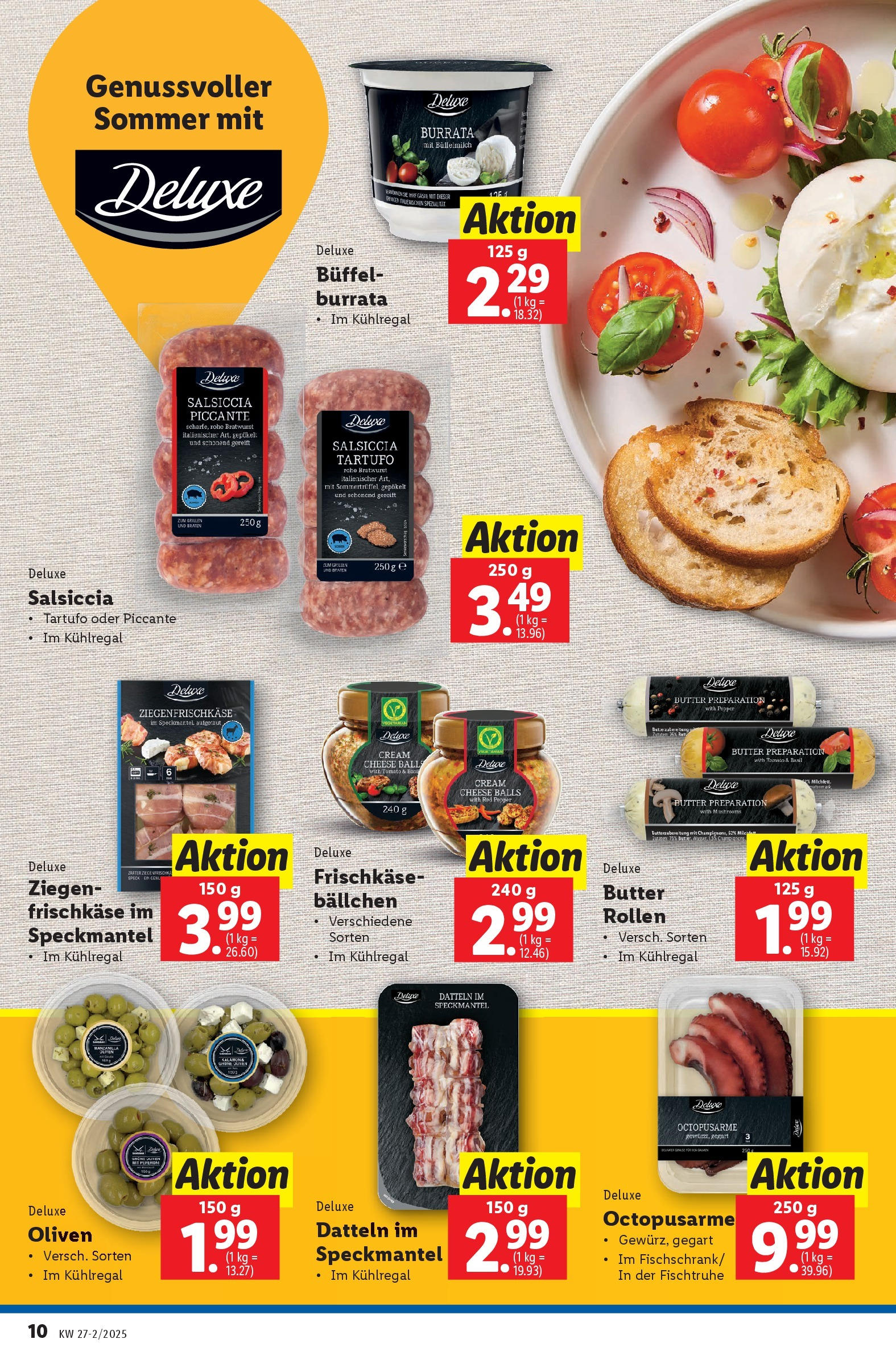Lidl Flugblatt - Salzburg, Dornbirn, Jenbach ab 02.07.2025 - Angebote ab donnerstag | Seite: 12 | Produkte: Szeder, Butter