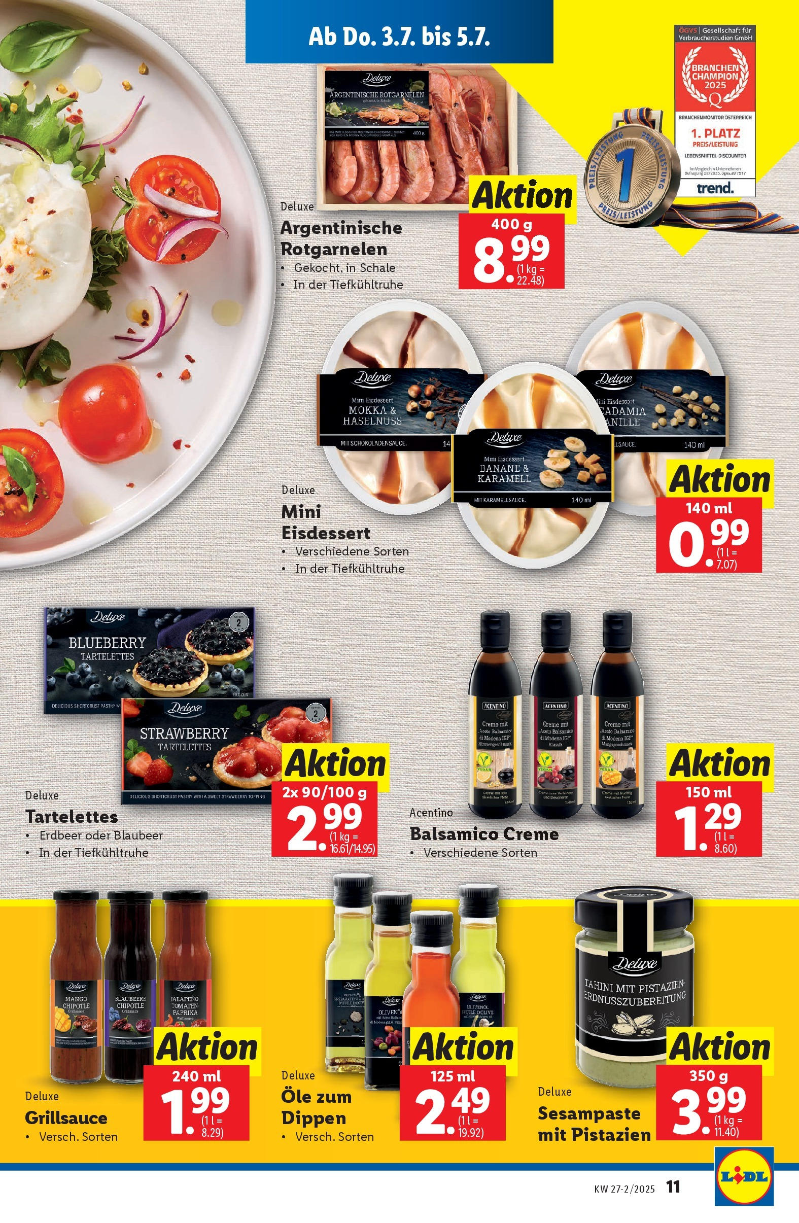 Lidl Flugblatt - Salzburg, Dornbirn, Jenbach ab 02.07.2025 - Angebote ab donnerstag | Seite: 13 | Produkte: Mango, Creme, Tomaten