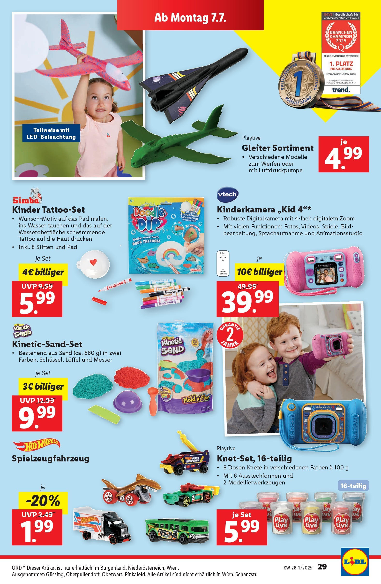 Lidl Flugblatt - Wien ab 02.07.2025 - Angebote ab donnerstag | Seite: 33 | Produkte: Wasser
