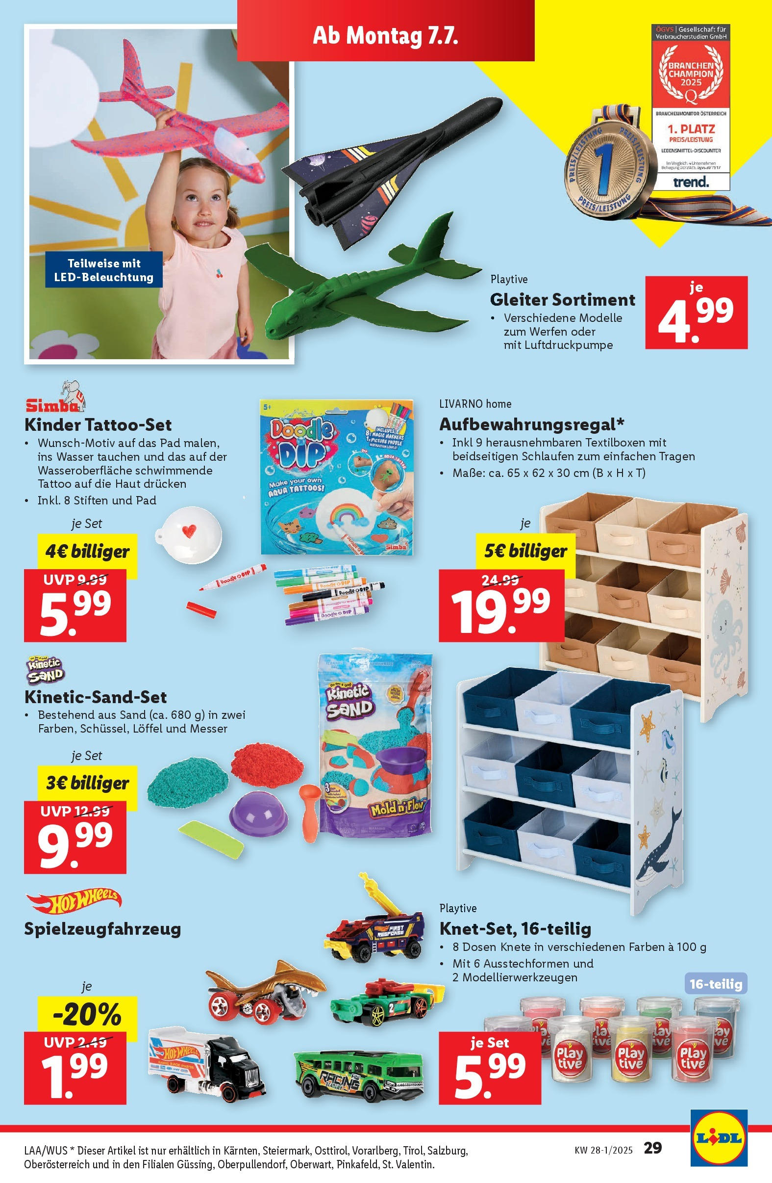 Lidl Flugblatt - Salzburg, Dornbirn, Jenbach ab 02.07.2025 - Angebote ab donnerstag | Seite: 33 | Produkte: Wasser
