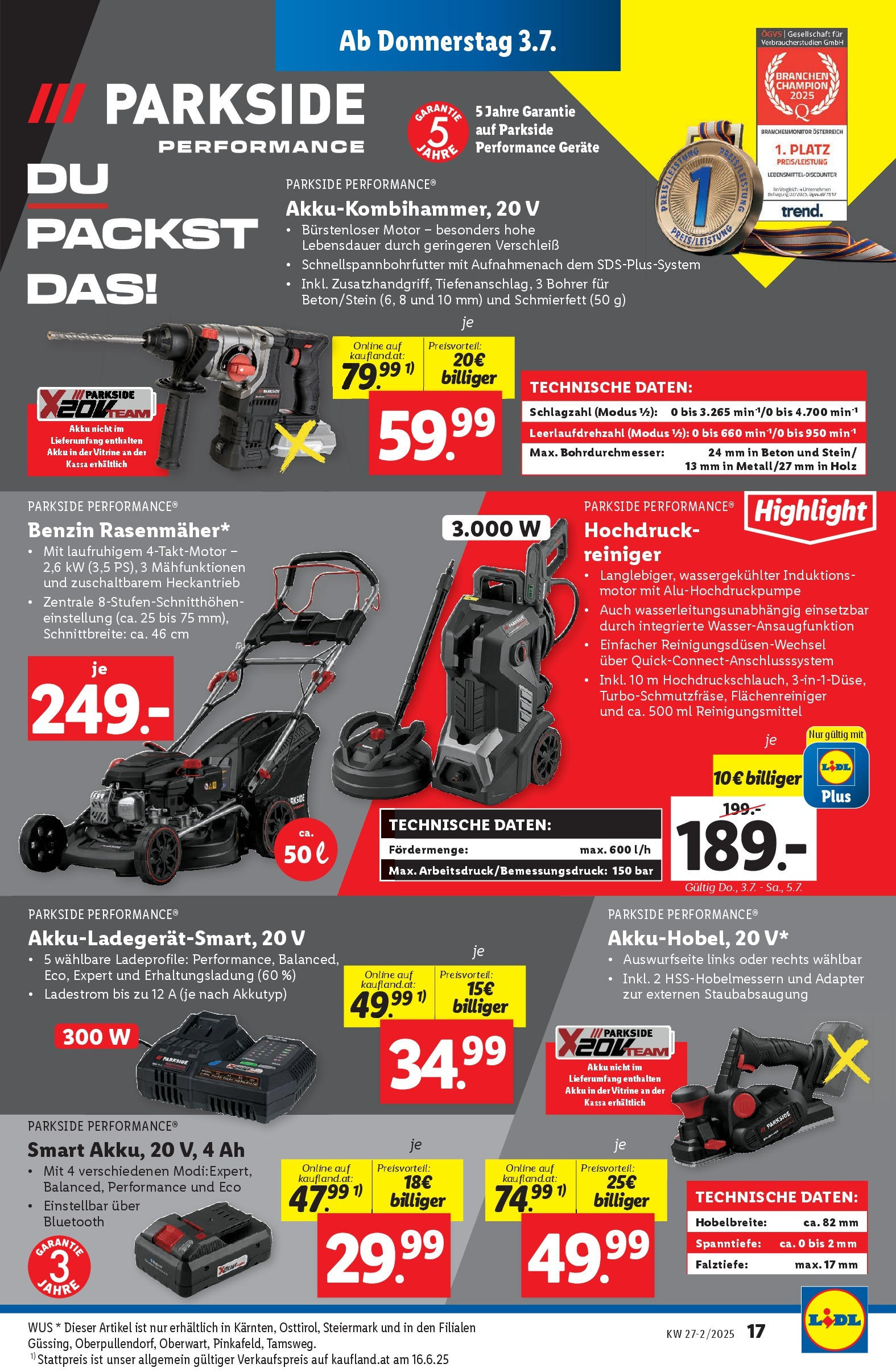 Lidl Flugblatt - Graz, Klagenfurt ab 02.07.2025 - Angebote ab donnerstag | Seite: 19 | Produkte: Adapter