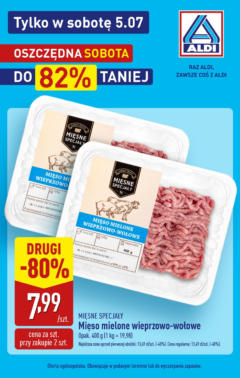 Pogląd oferty "Aldi - Aldi food sobota ważne do 5.07" - ważna od 04.07.2025
