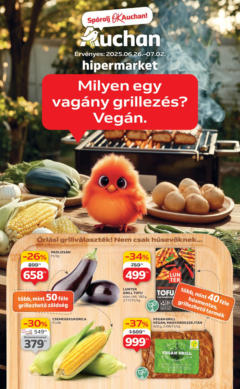 Auchan Akciós újság - amely érvényes a következő dátumtól: 26.06.2025