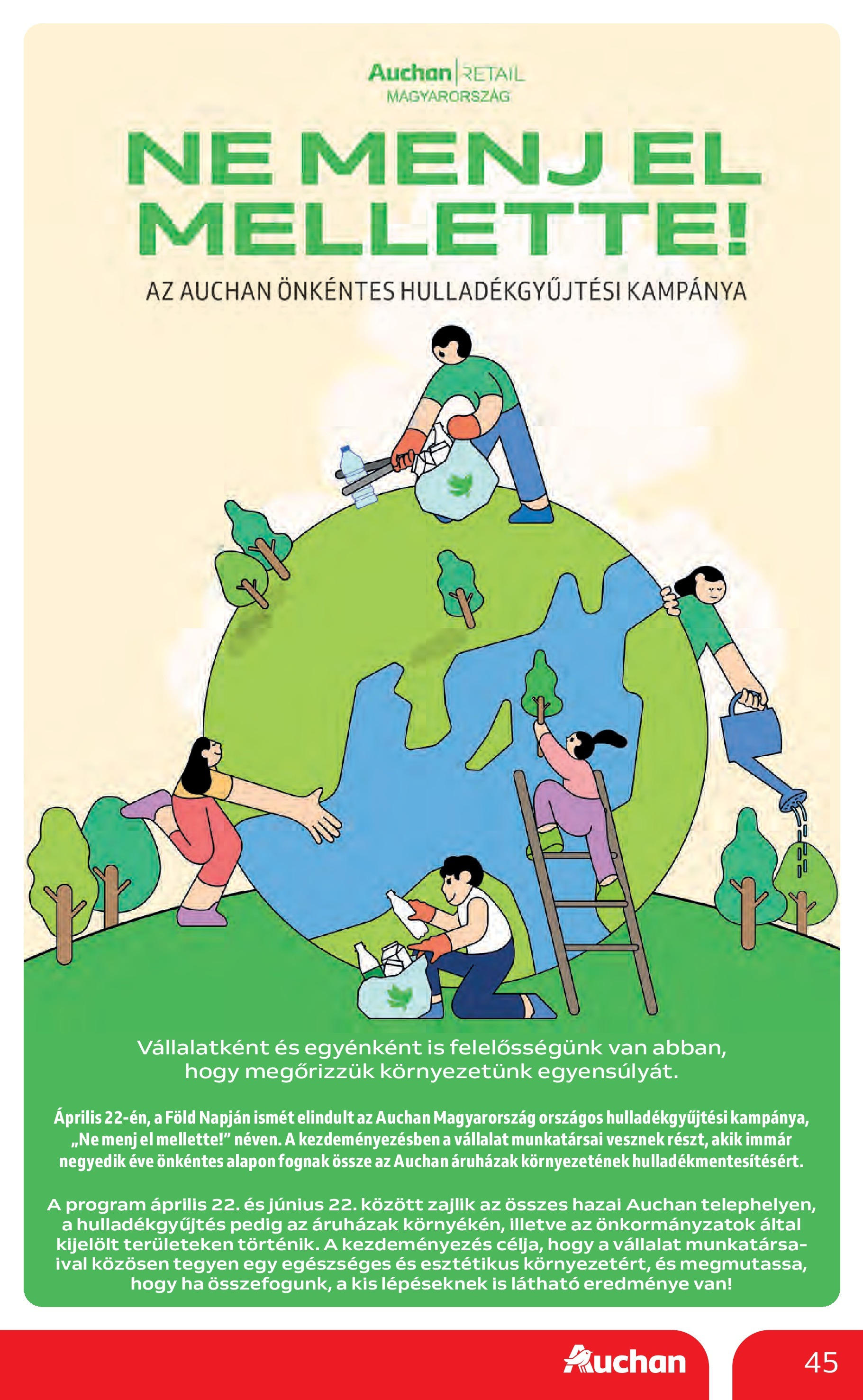 Akciós újság új Auchan - 2025.06.26. -tól/töl ⏳ | Oldal: 45 Auchan Akciós újság - 2025.06.26. -tól/töl > akció, lapozható szórólap 🛍️ | Oldal: 45