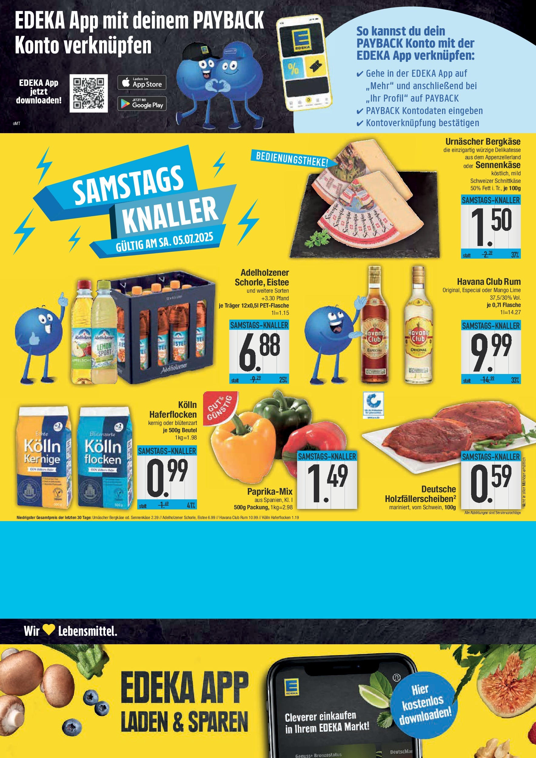 Edeka prospekt München	 (ab 29.06.2025) » Angebote Online | Seite: 20 | Produkte: Havana club, Kolln, Rum, Mango