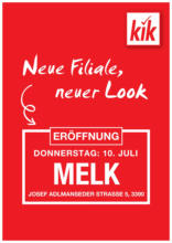 KiK: Neueröffnung Melk