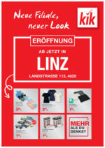 KiK KiK: Neueröffnung Linz - bis 13.07.2025