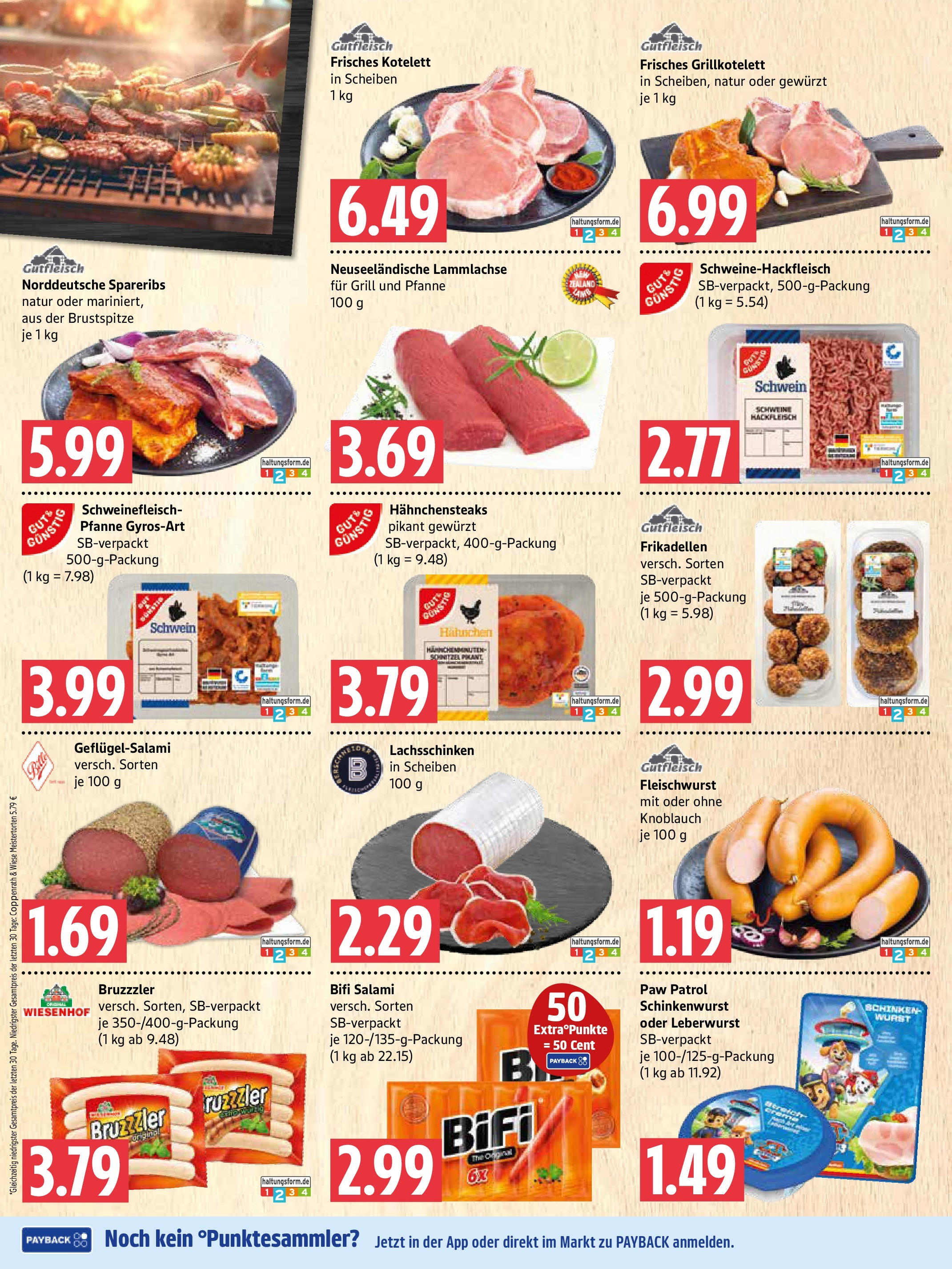 Marktkauf - Marktkauf: Wochenangebote (ab 30.06.2025) » Angebote online | Seite: 2 | Produkte: Bifi, Knoblauch, Salami, Hackfleisch