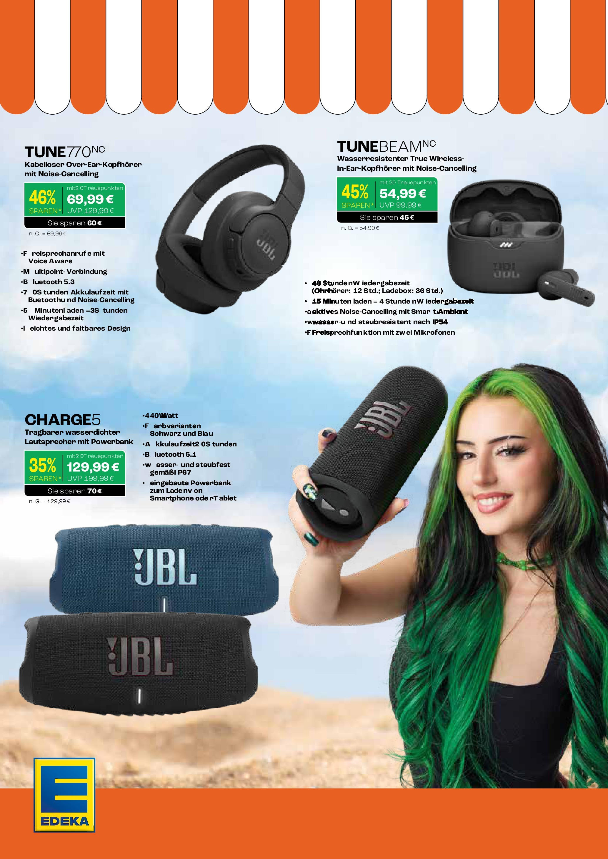 Edeka prospekt Rostock	 (ab 29.06.2025) » Angebote Online | Seite: 24 | Produkte: Lautsprecher, Smartphone, Powerbank