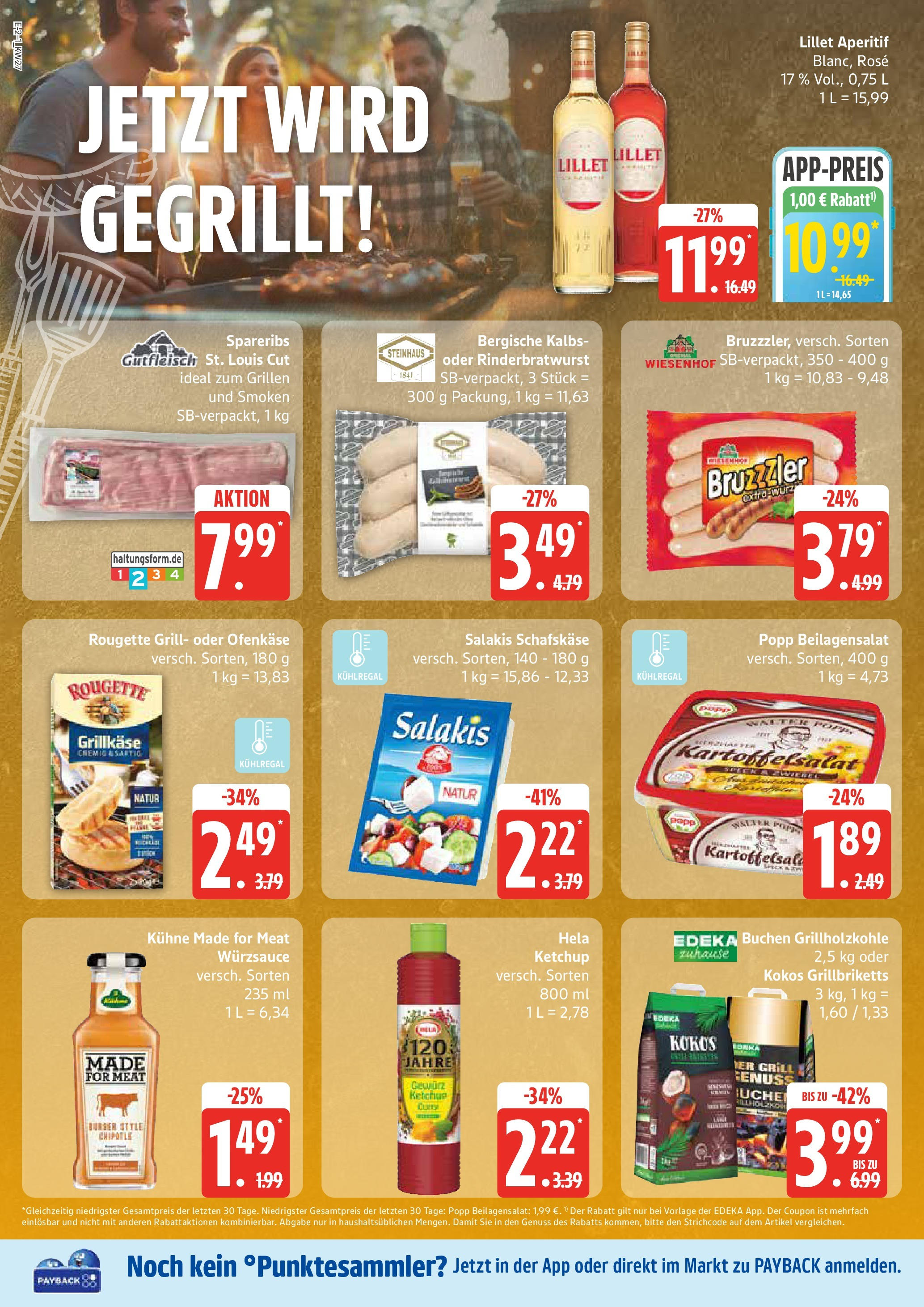 Edeka prospekt Ratzeburg	 (ab 29.06.2025) » Angebote Online | Seite: 2 | Produkte: Feta, Burger, Salakis, Ketchup