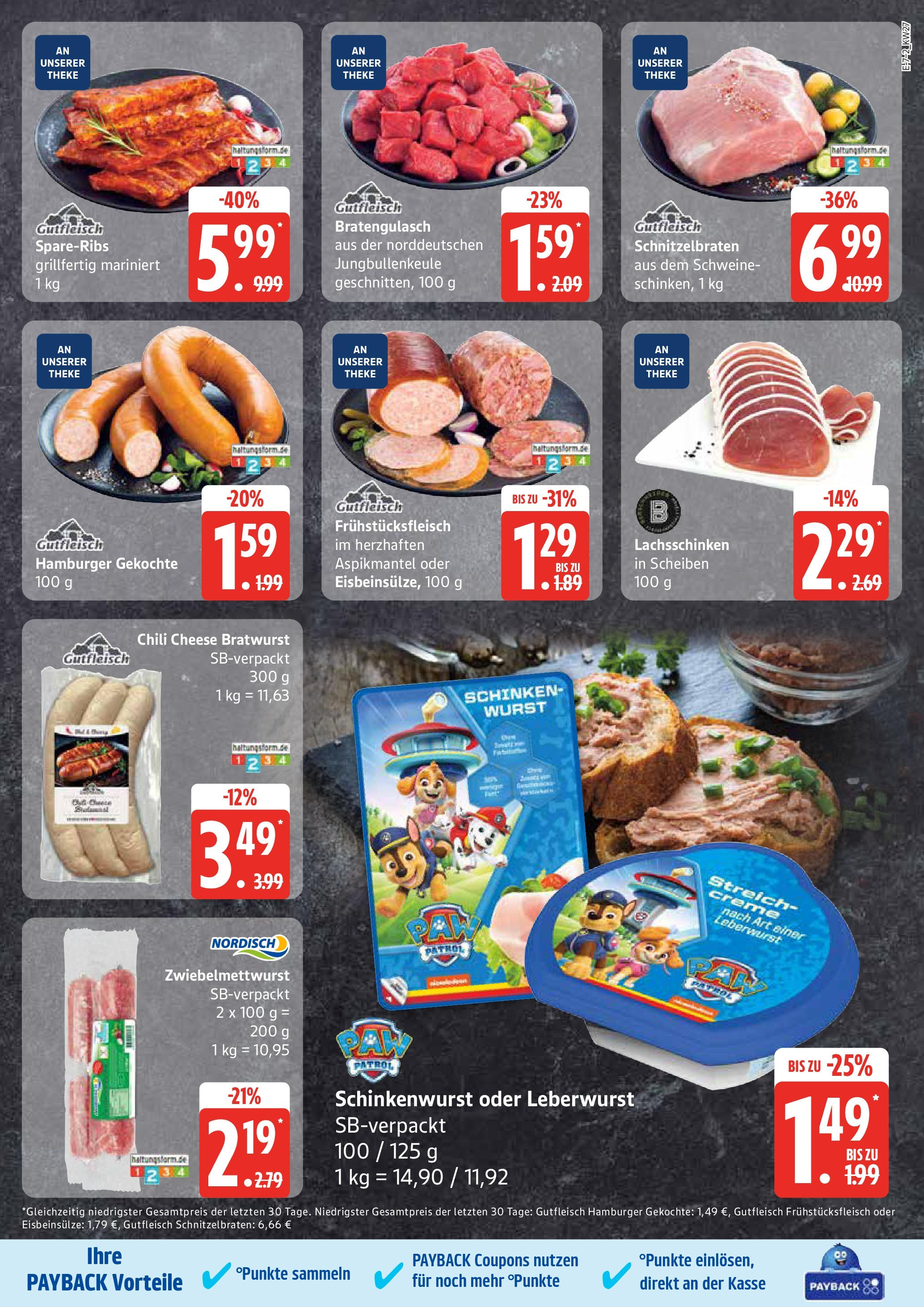 Marktkauf - Marktkauf: Wochenangebote (ab 30.06.2025) » Angebote online | Seite: 7 | Produkte: Theke, Creme, Wurst, Chili