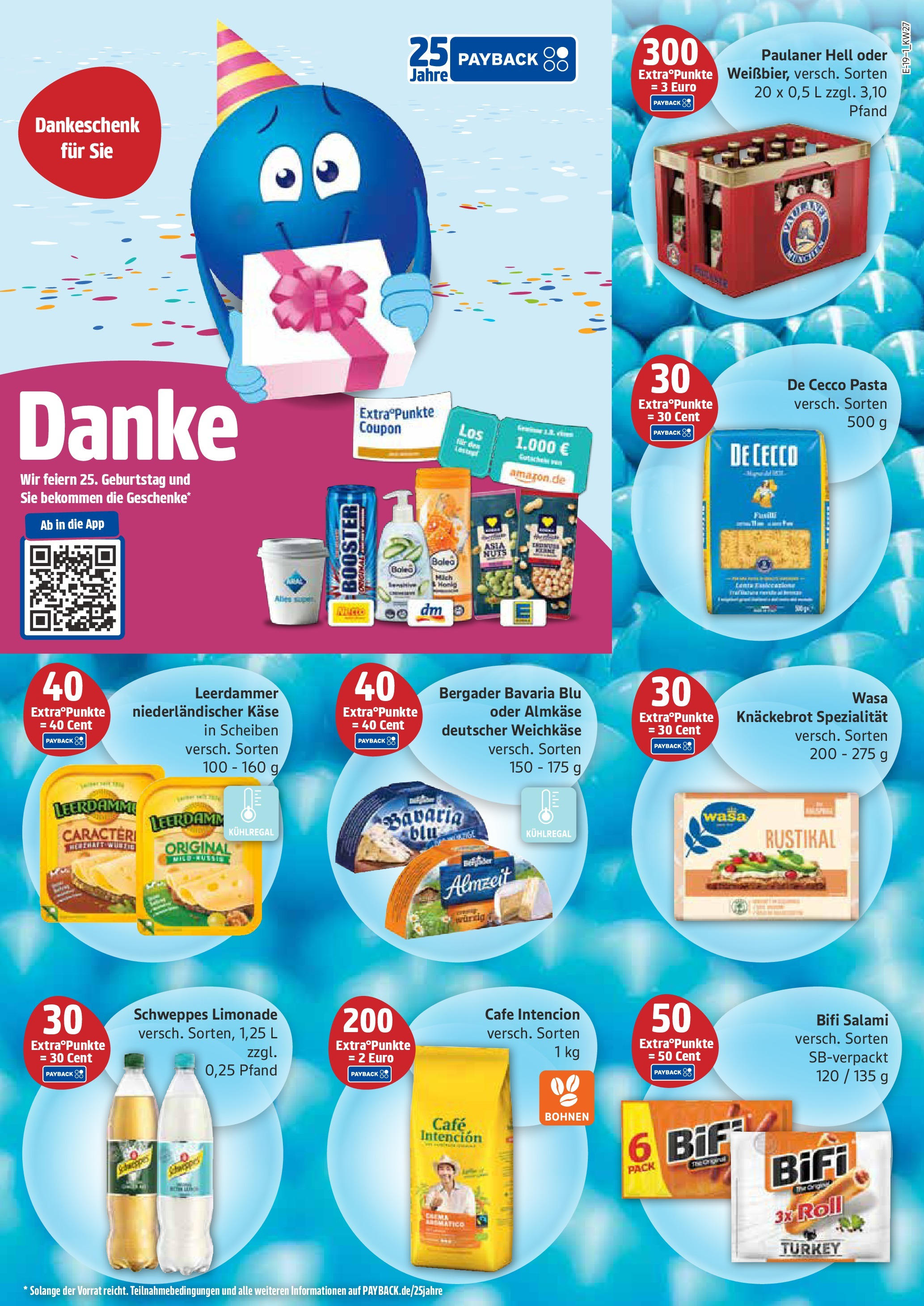 Edeka prospekt Ratzeburg	 (ab 29.06.2025) » Angebote Online | Seite: 19 | Produkte: Leerdammer, Wasa knackebrot, Salami, Paulaner