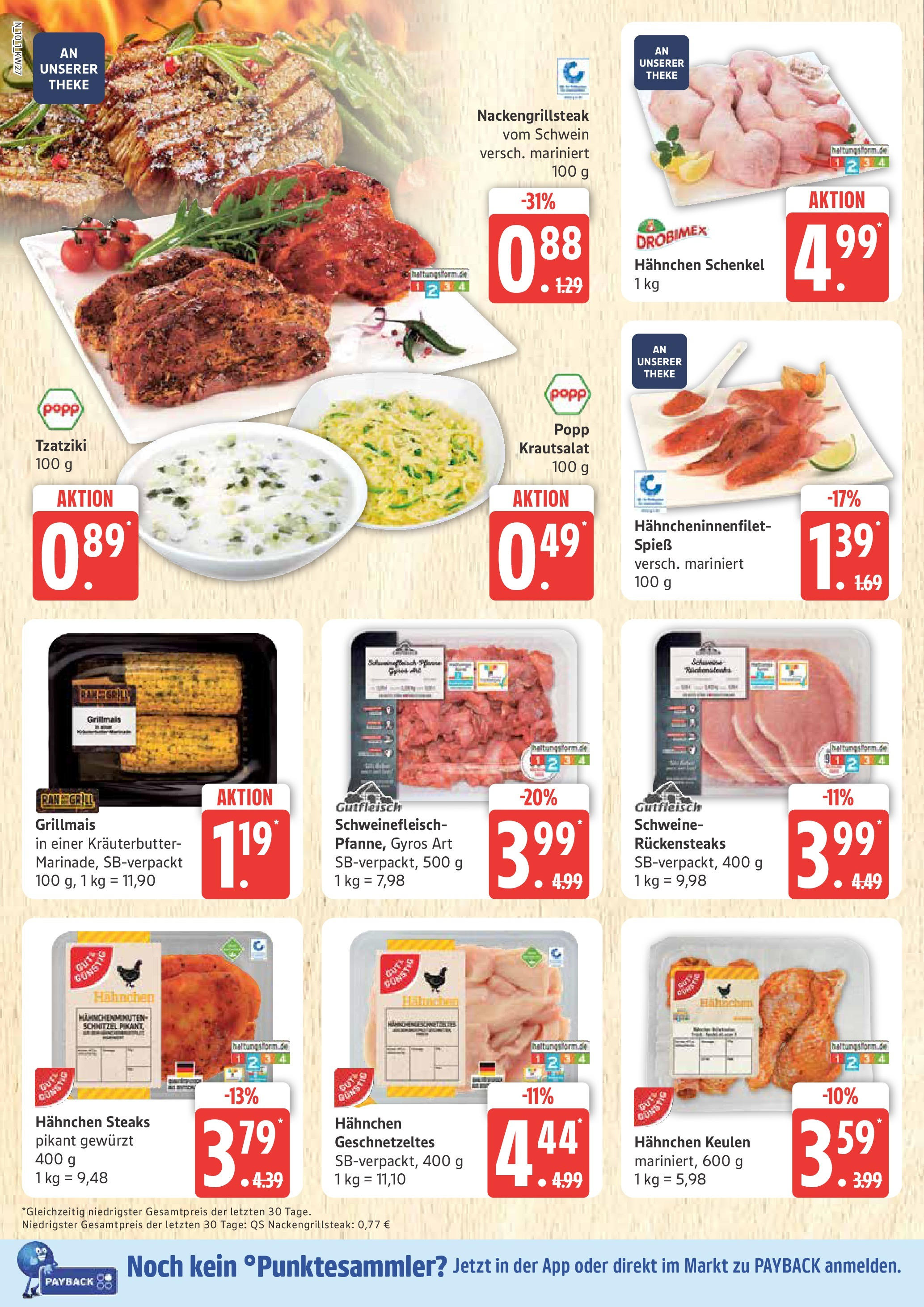Marktkauf - Marktkauf: Wochenangebote (ab 30.06.2025) » Angebote online | Seite: 10 | Produkte: Hahnchen, Theke, Schnitzel, Schweinefleisch