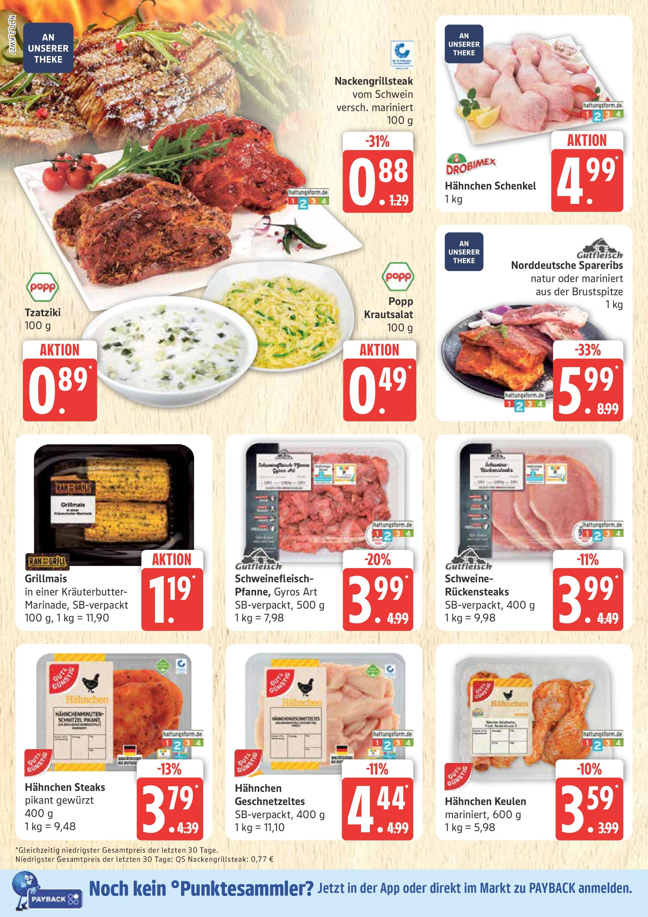 Edeka prospekt Rostock	 (ab 29.06.2025) » Angebote Online | Seite: 10 | Produkte: Grill, Hahnchen, Gyros, Steak