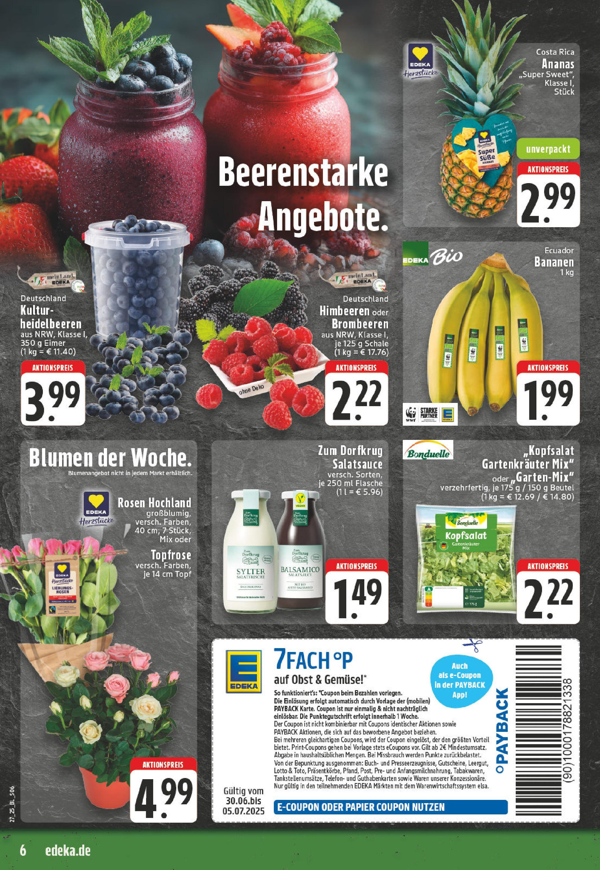 Edeka prospekt Herne-Sodingen	 (ab 29.06.2025) » Angebote Online | Seite: 6