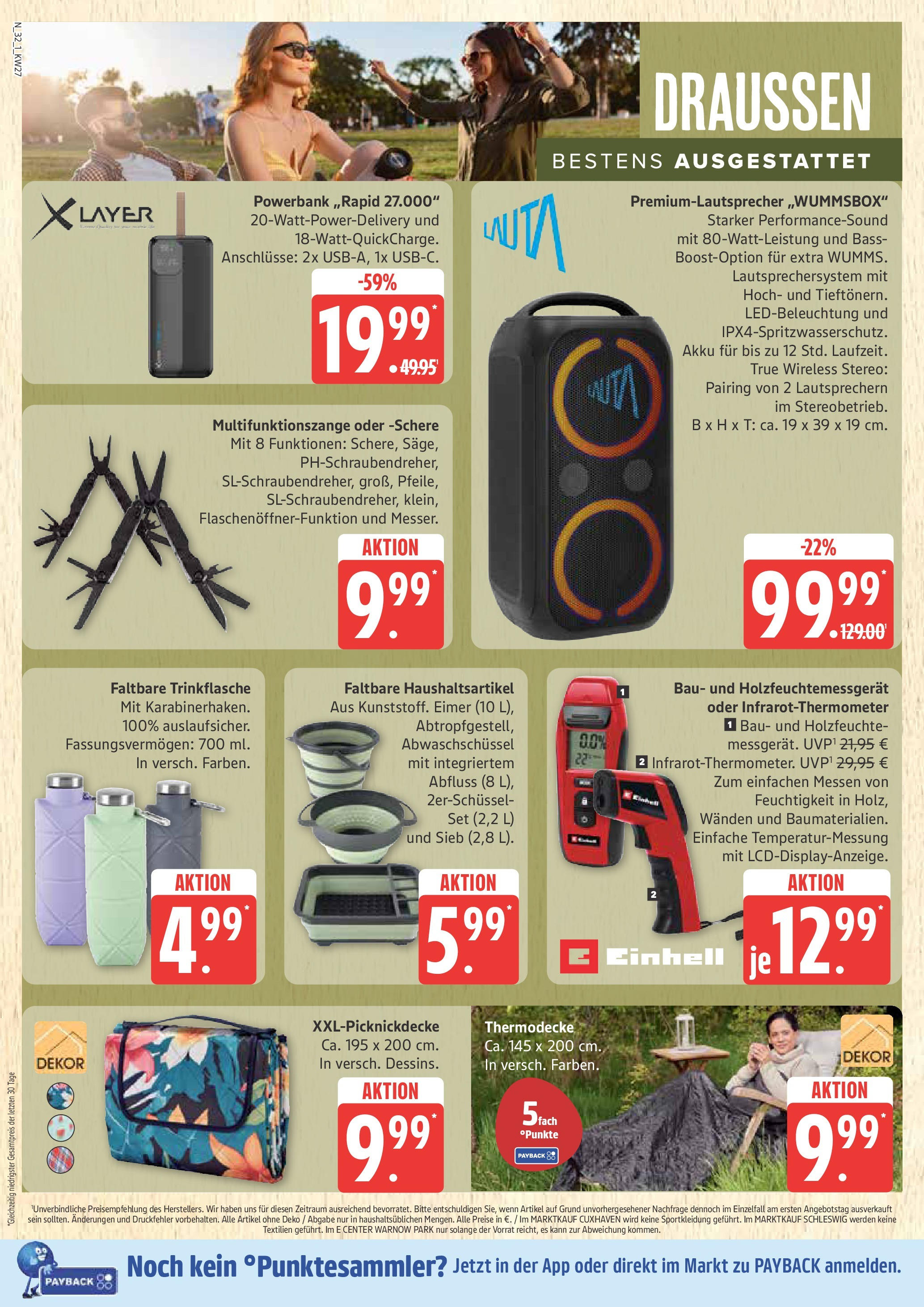 Edeka prospekt Rostock	 (ab 29.06.2025) » Angebote Online | Seite: 32 | Produkte: Thermometer, Powerbank