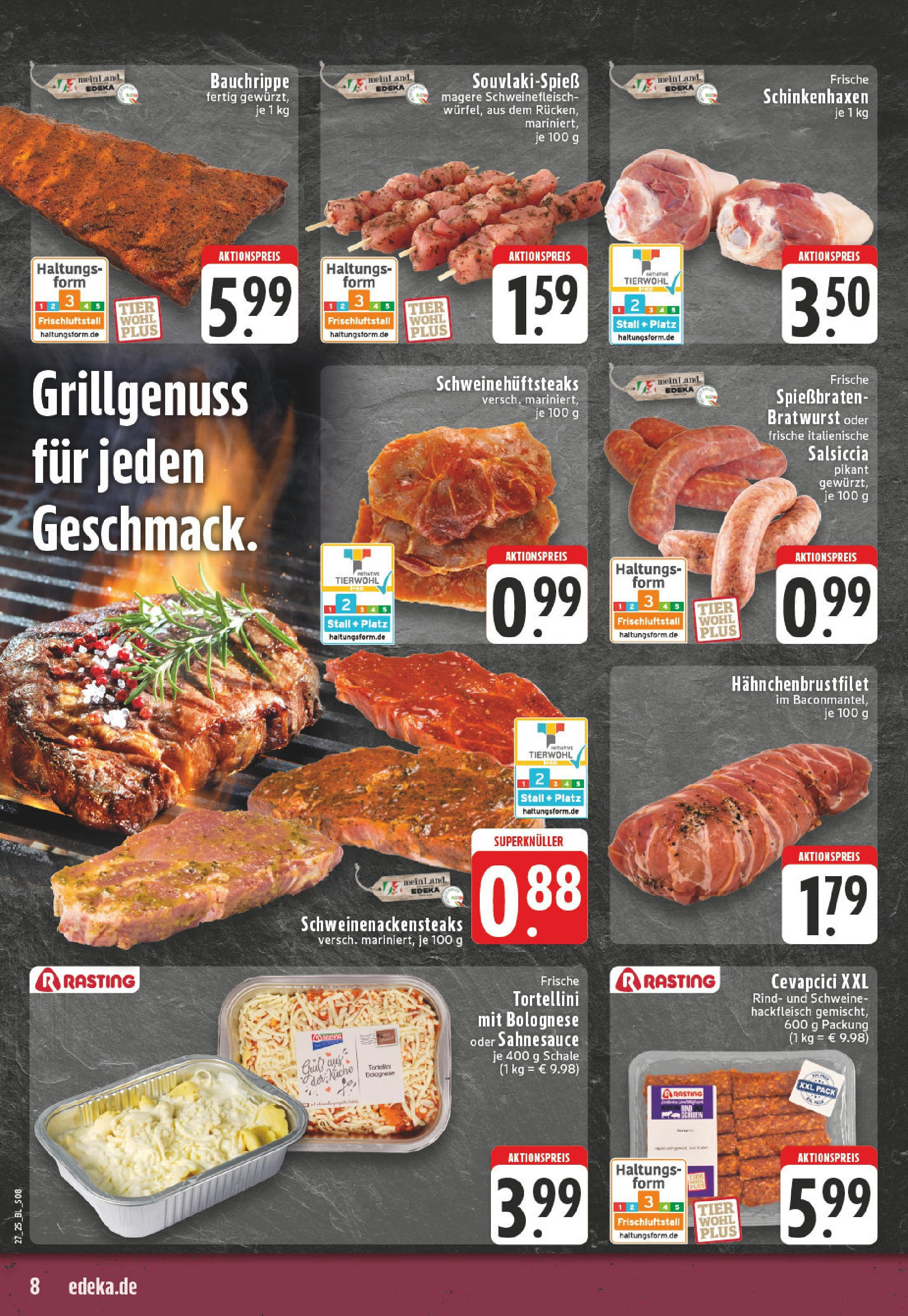 Edeka prospekt Herne-Sodingen	 (ab 29.06.2025) » Angebote Online | Seite: 8