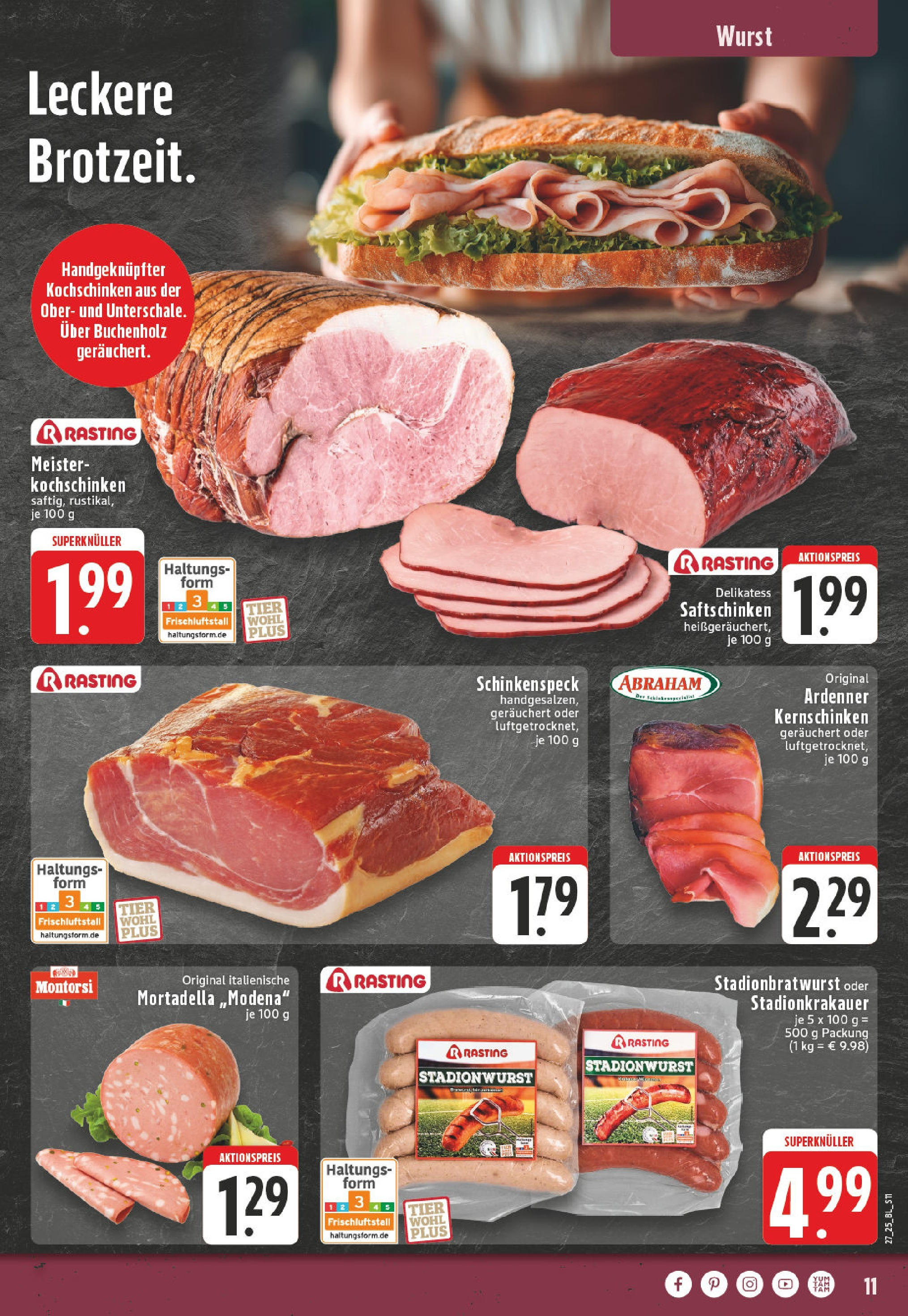 Edeka prospekt Herne-Sodingen	 (ab 29.06.2025) » Angebote Online | Seite: 11