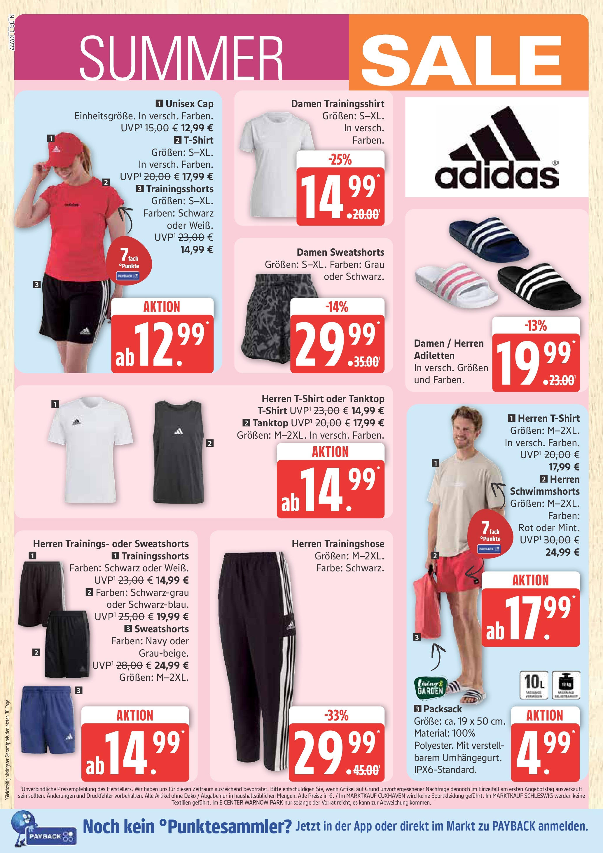 Edeka prospekt Rostock	 (ab 29.06.2025) » Angebote Online | Seite: 38 | Produkte: Shirt, Top, Sweatshorts, Tanktop