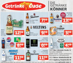 Getränke Oase: Getränkeangebote