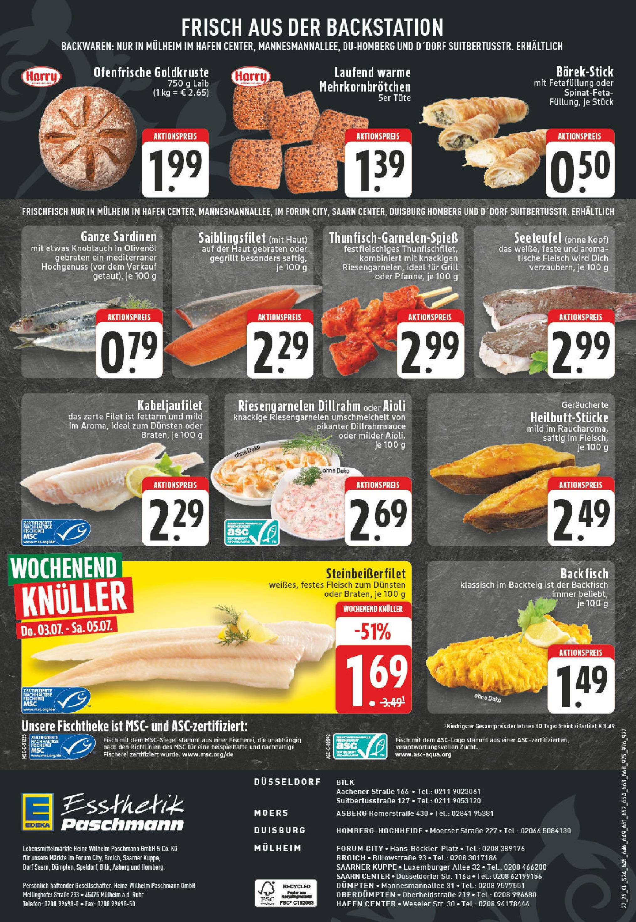 Edeka prospekt Mülheim / Ruhr	 (ab 29.06.2025) » Angebote Online | Seite: 24
