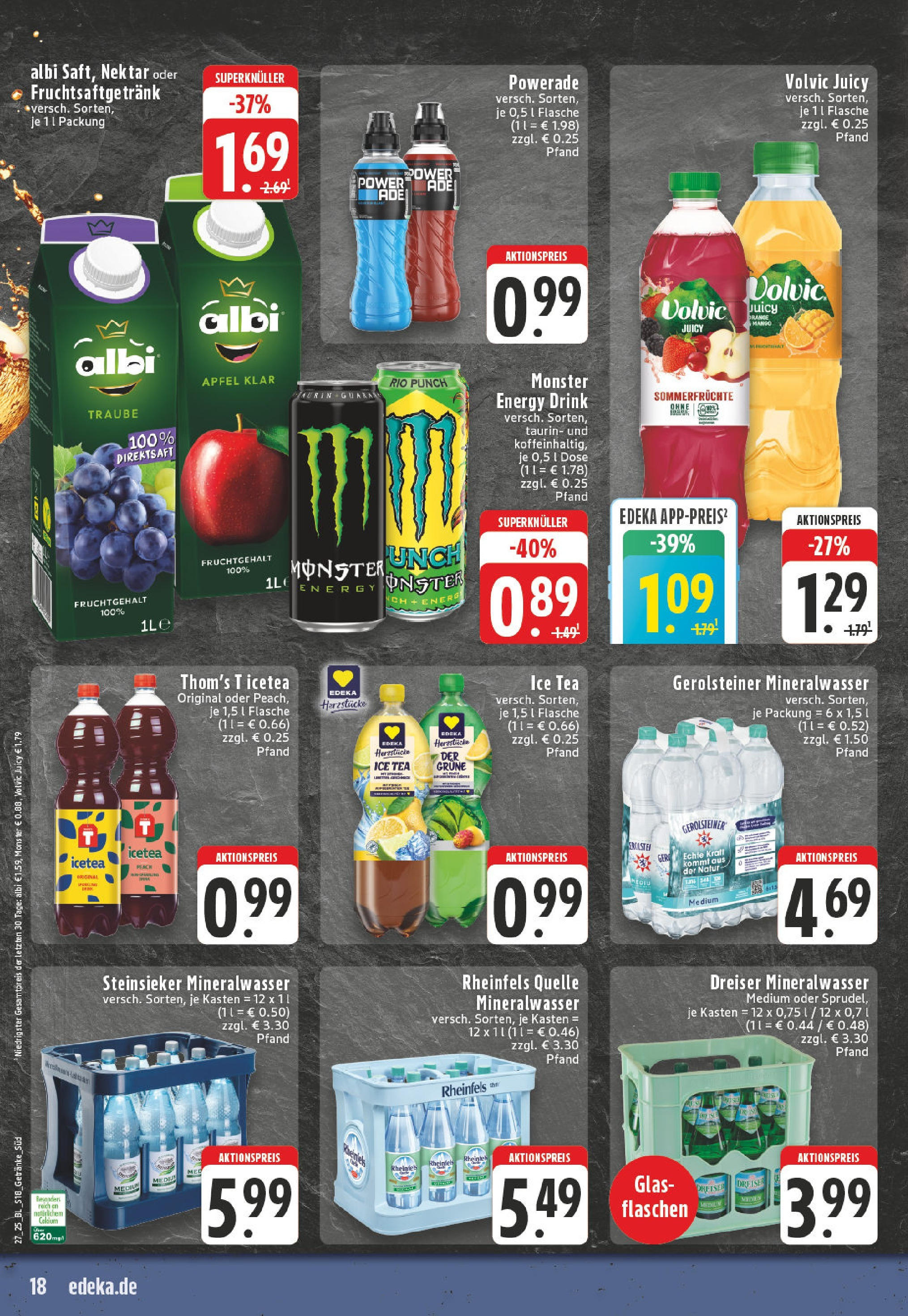 Edeka prospekt Langerwehe	 (ab 29.06.2025) » Angebote Online | Seite: 18