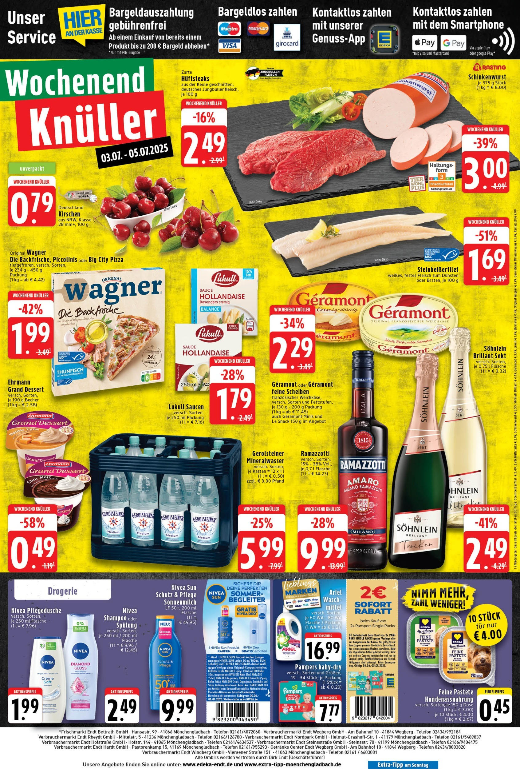 Edeka prospekt Mönchengladbach	 (ab 29.06.2025) » Angebote Online | Seite: 8