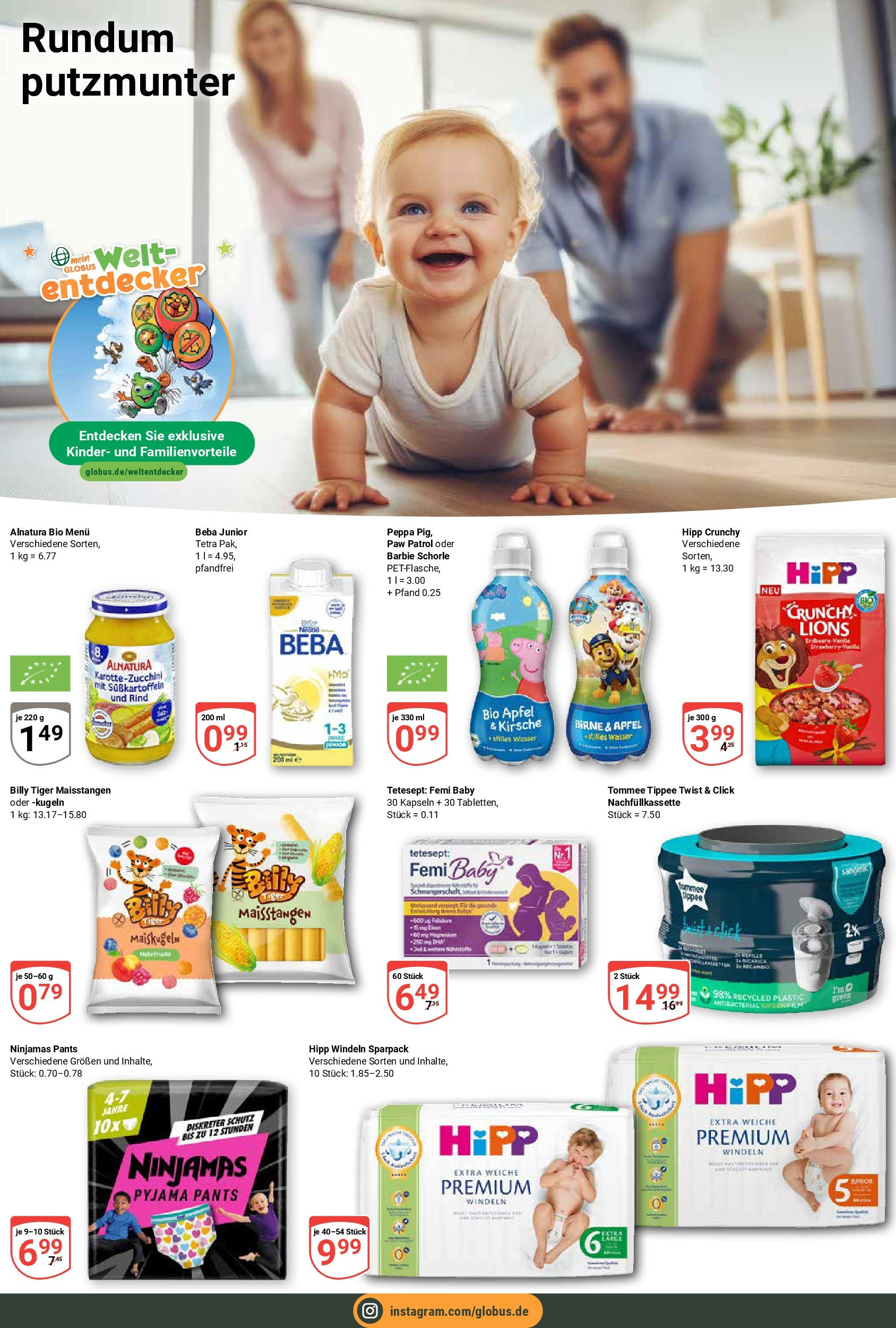 Globus prospekt Bochum-Riemke	 (ab 29.06.2025) » Angebote online | Seite: 26 | Produkte: Äpfel, Wasser, Birne, Pyjama