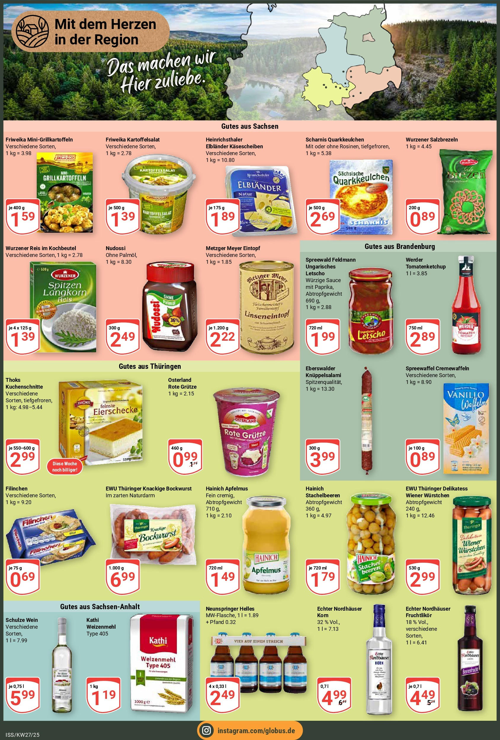 Globus prospekt Isserstedt	 (ab 29.06.2025) » Angebote online | Seite: 2 | Produkte: Bockwurst, Wiener wurstchen, Wein, Ketchup