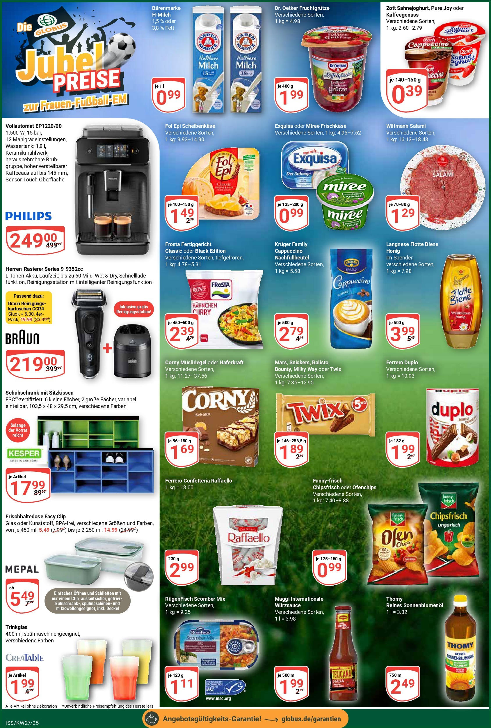 Globus prospekt Isserstedt	 (ab 29.06.2025) » Angebote online | Seite: 6 | Produkte: Ofen, Hahnchen, Maggi, Chips