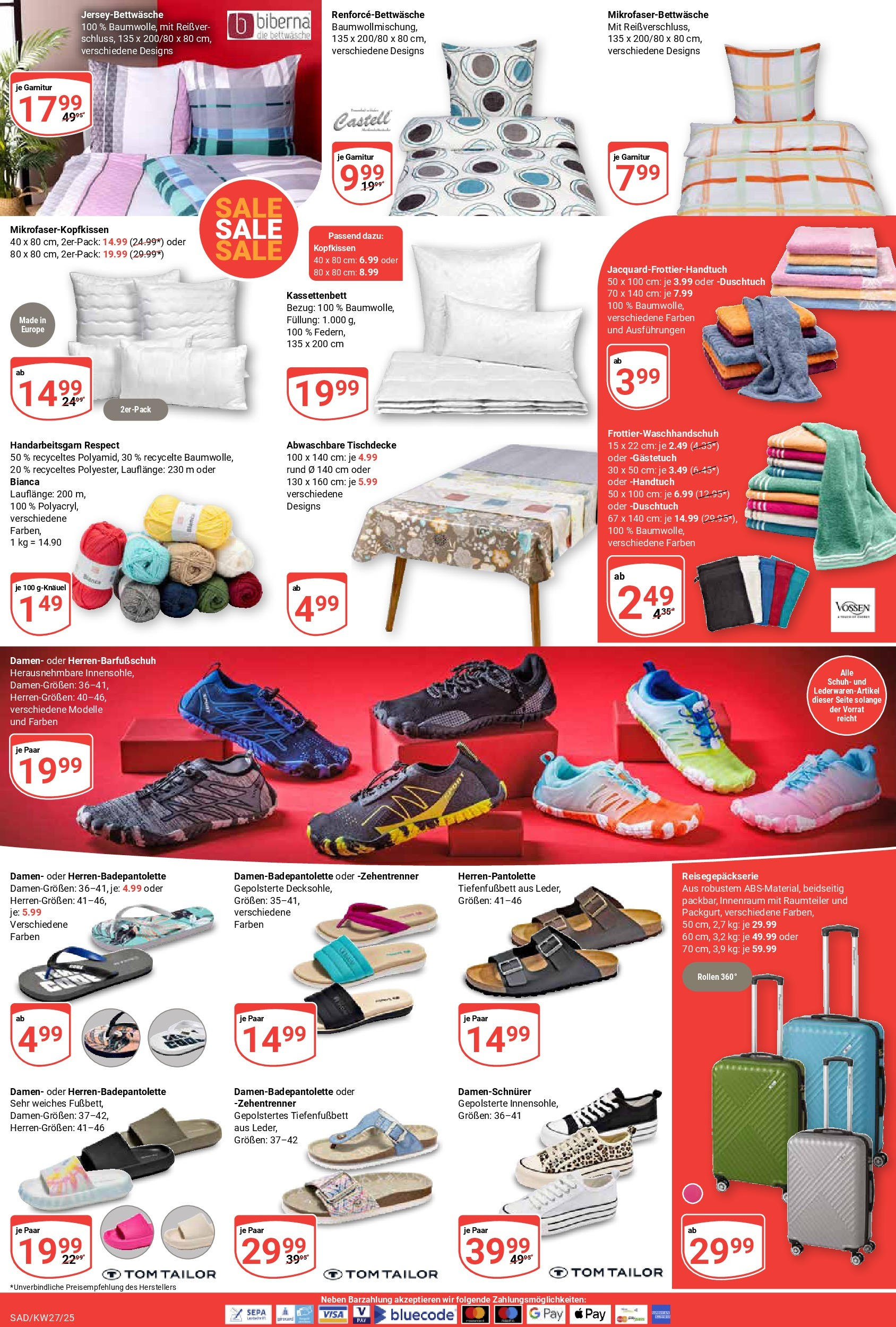 Globus prospekt Schwandorf	 (ab 29.06.2025) » Angebote online | Seite: 19 | Produkte: Raumteiler, Bettwäsche, Kopfkissen