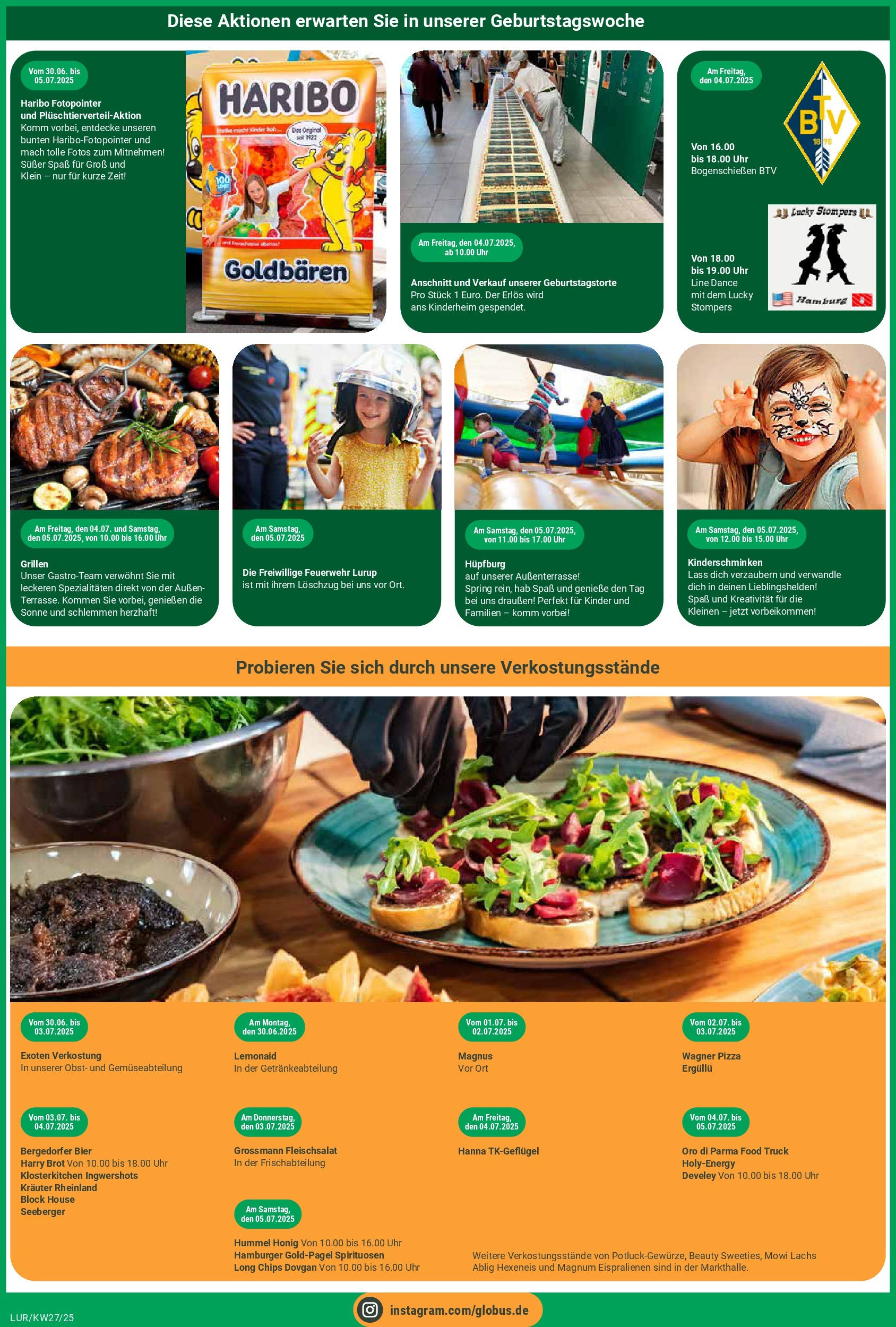 Globus prospekt Hamburg	 (ab 29.06.2025) » Angebote online | Seite: 3 | Produkte: Bier, Obst, Brot, Chips